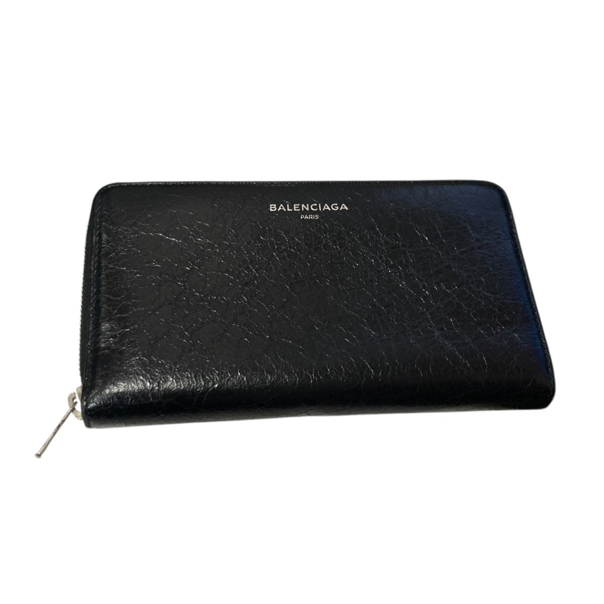 BALENCIAGA レザーラウンドファスナー財布519641 古着・中古-1枚目のアイテム画像