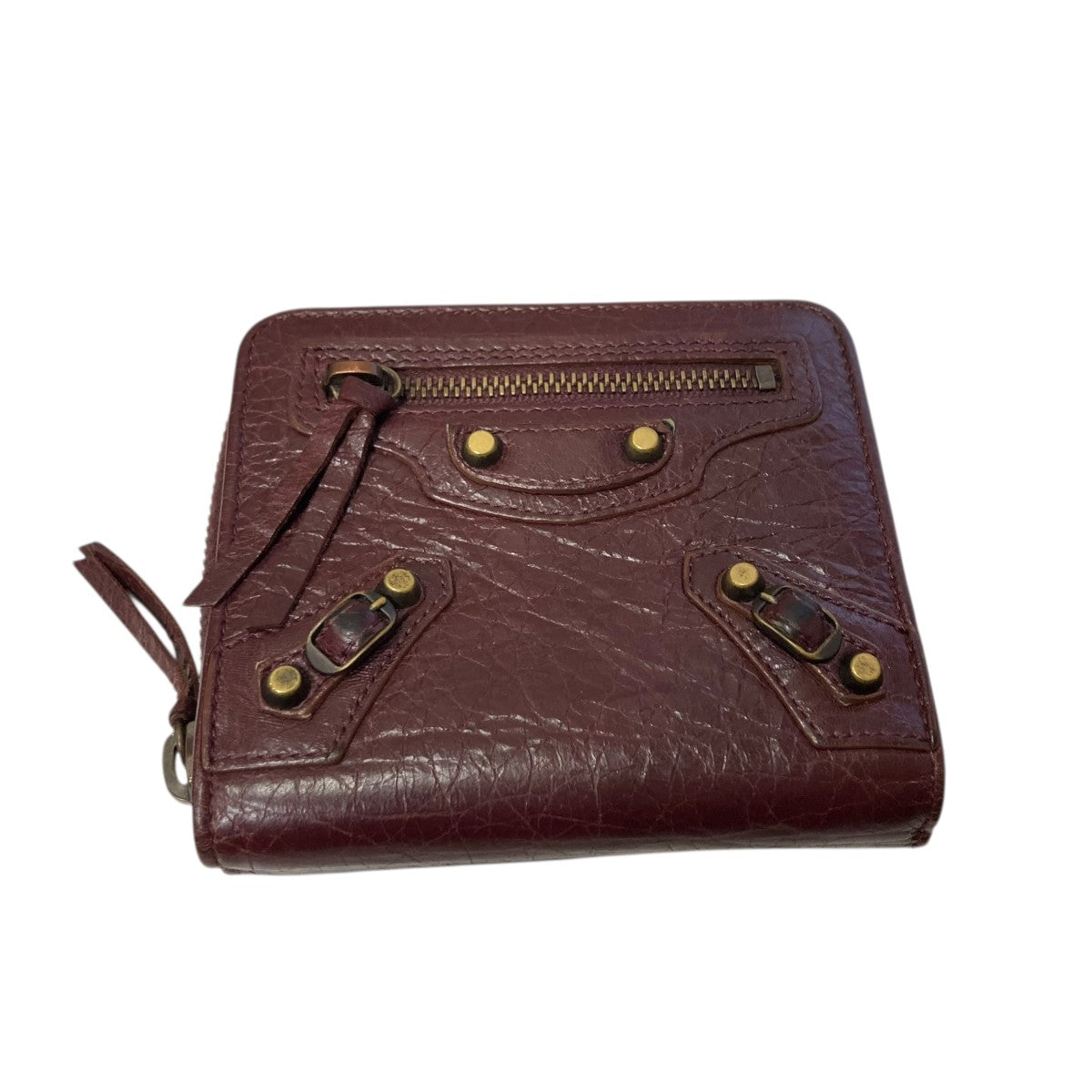 BALENCIAGA CLASSIC BILLFOLD ZIP2つ折りレザー財布310699 古着・中古-1枚目のアイテム画像