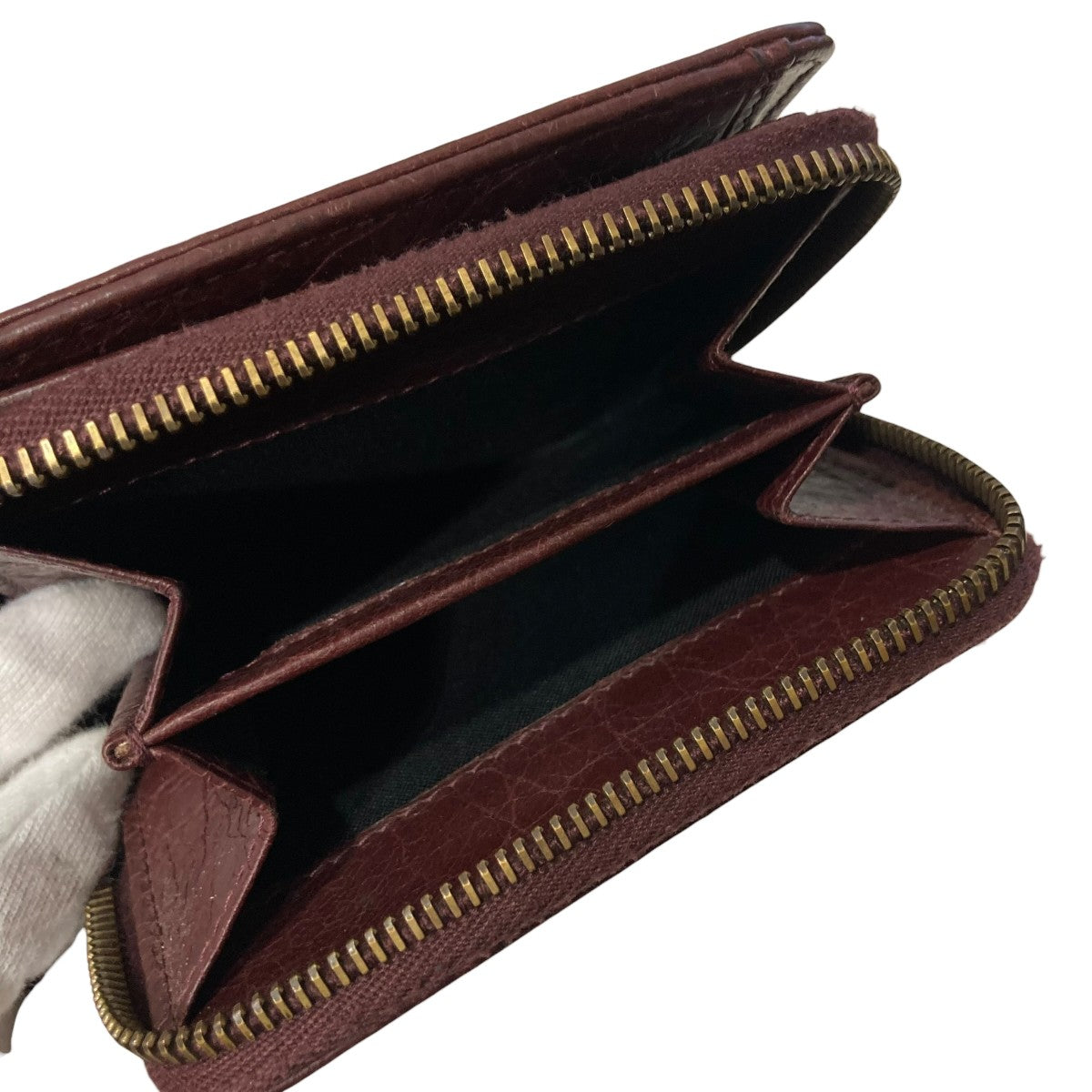 BALENCIAGA CLASSIC BILLFOLD ZIP2つ折りレザー財布310699 古着・中古-5枚目のアイテム画像