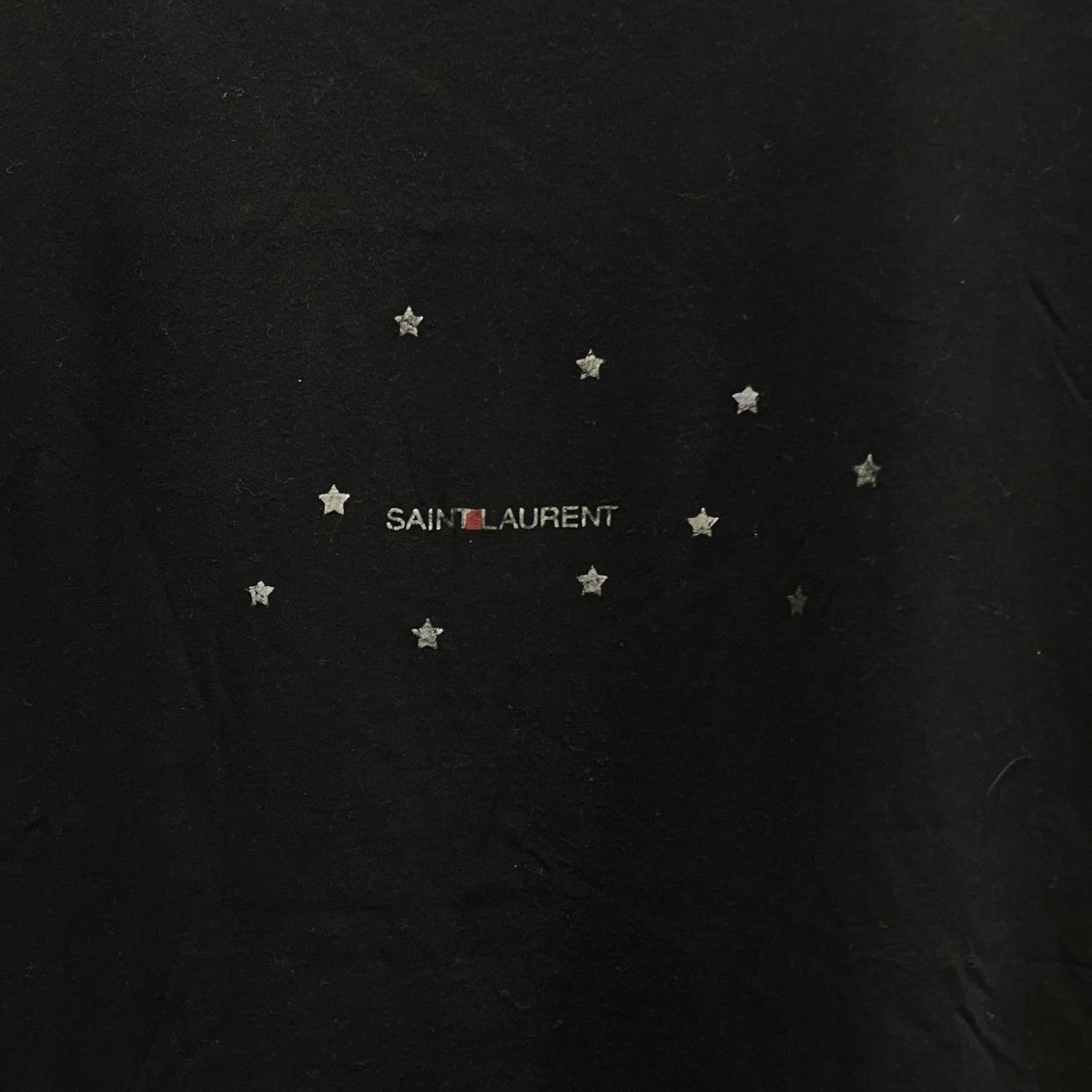 Saint Laurent Paris スタープリントTシャツ577087 古着・中古-4枚目のアイテム画像
