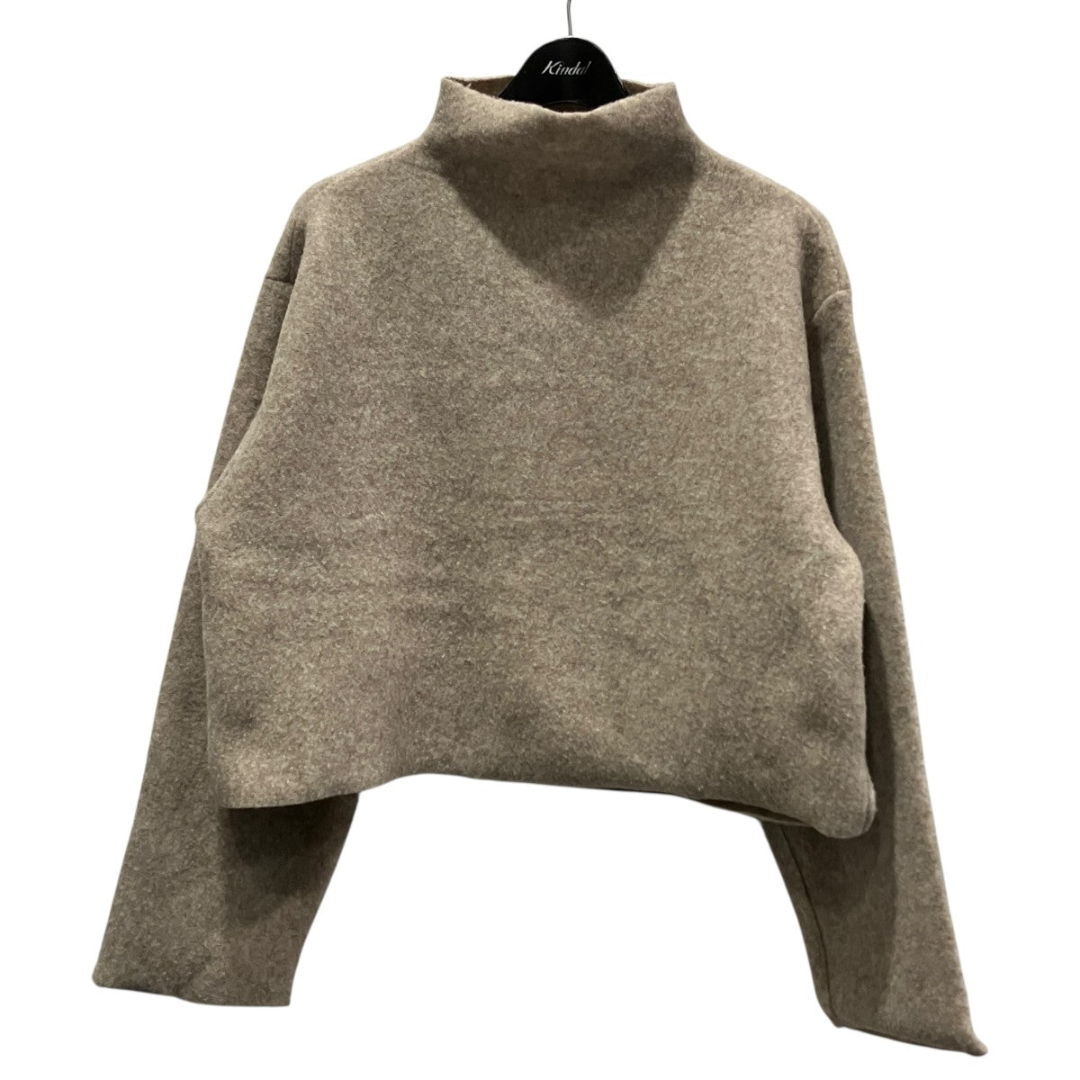 WOOL BOTTLENECK KNITウールボトルネックニット557-4266263