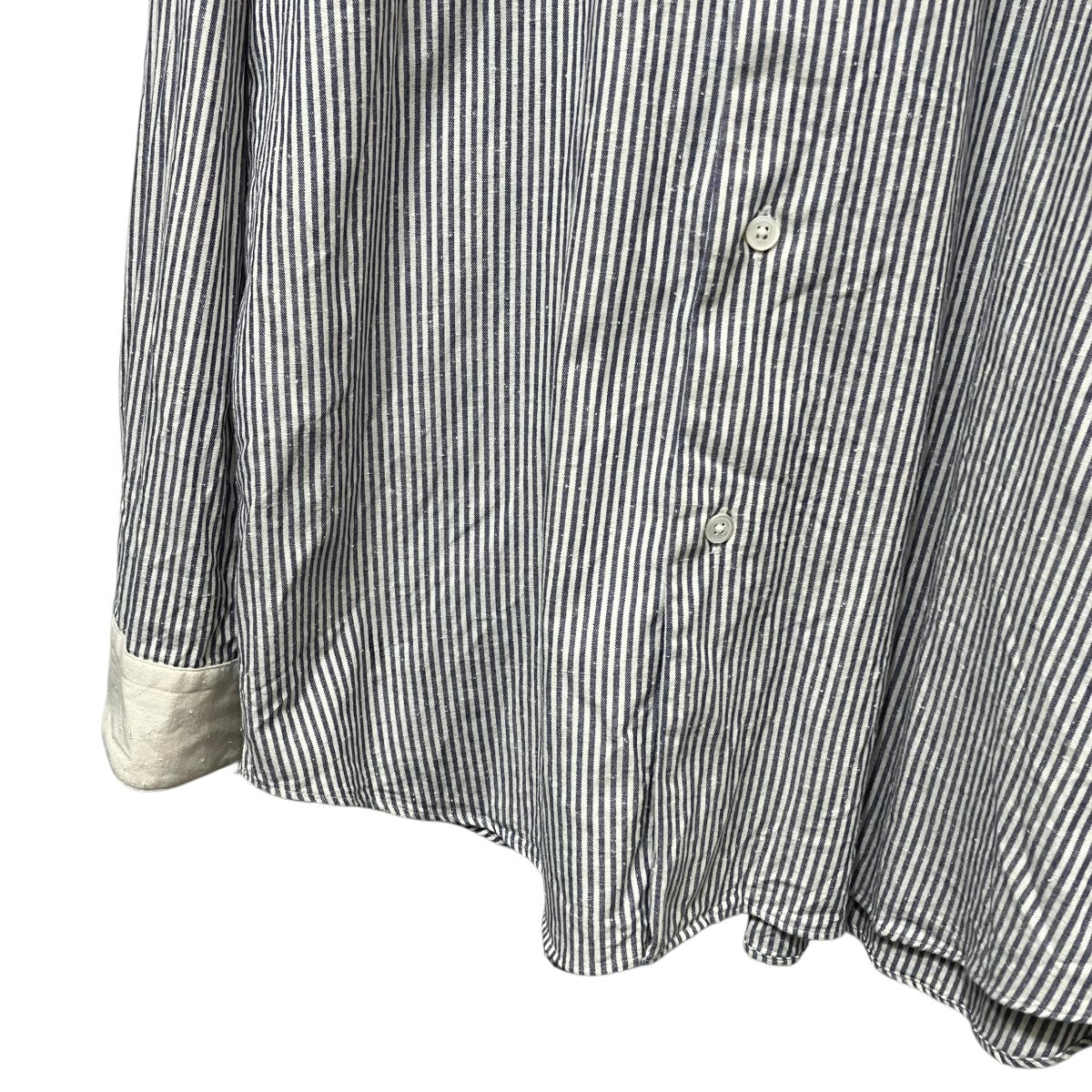 417 by EDIFICE 26SSLE JAPON ATELIER Akita シャツストライプシャツ26050312200010 古着・中古-4枚目のアイテム画像