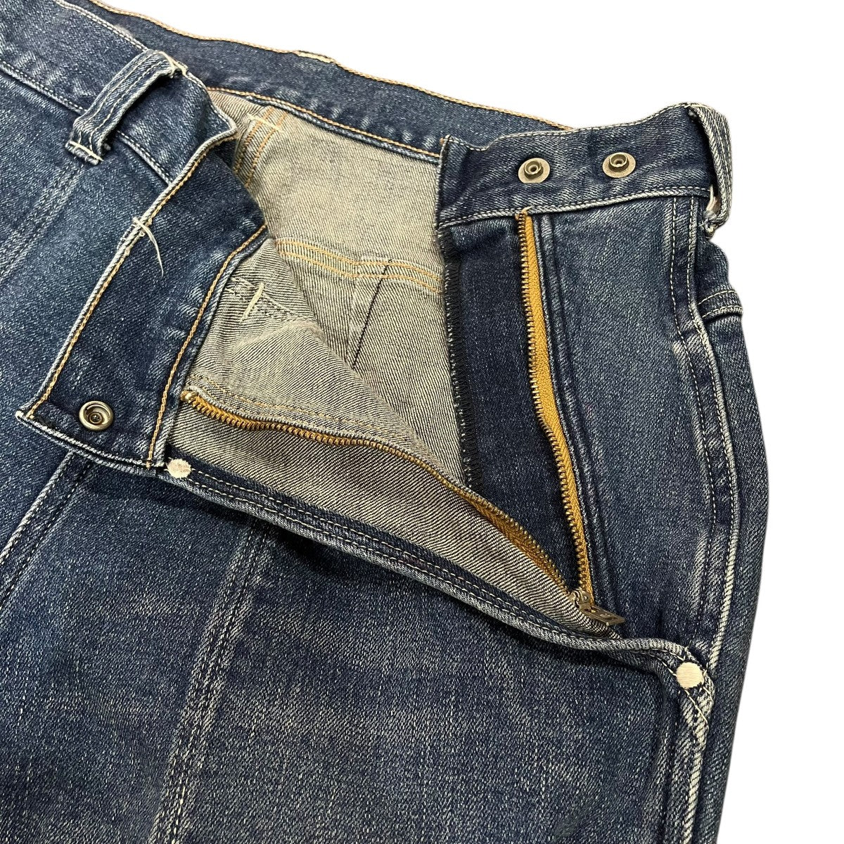 45R ライ麦ストレッチの桃比女デニムパンツ5106082 古着・中古-3枚目のアイテム画像
