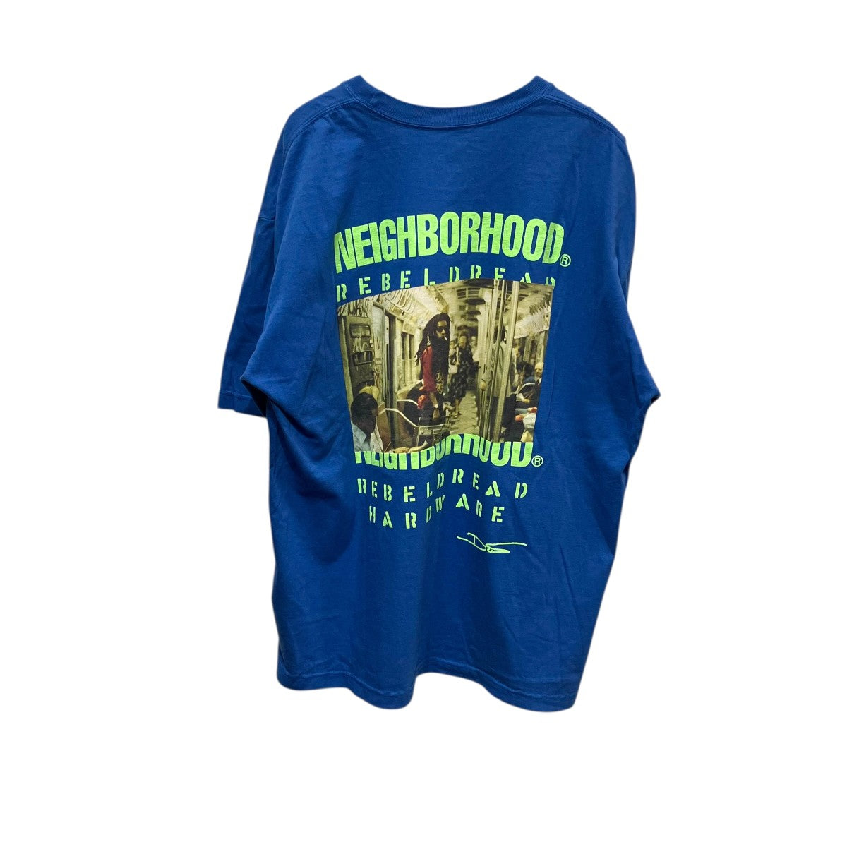 NEIGHBORHOOD×REBEL DREAD HARDWARE NH × REBEL DREAD HARDWARE ． TEE SS-2プリントTシャツ 古着・中古-1枚目のアイテム画像