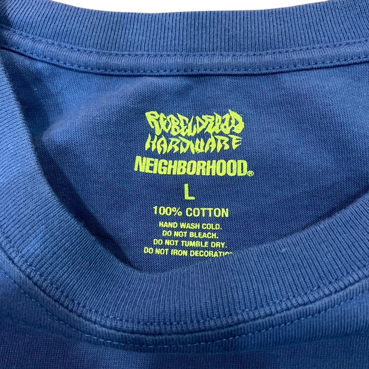 NEIGHBORHOOD×REBEL DREAD HARDWARE NH × REBEL DREAD HARDWARE ． TEE SS-2プリントTシャツ 古着・中古-4枚目のアイテム画像