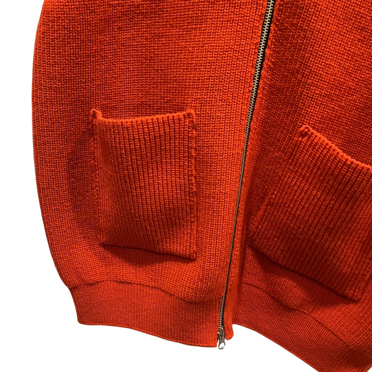 Mulesing Free Wool Knit Zip VestジップニットベストUDF23802