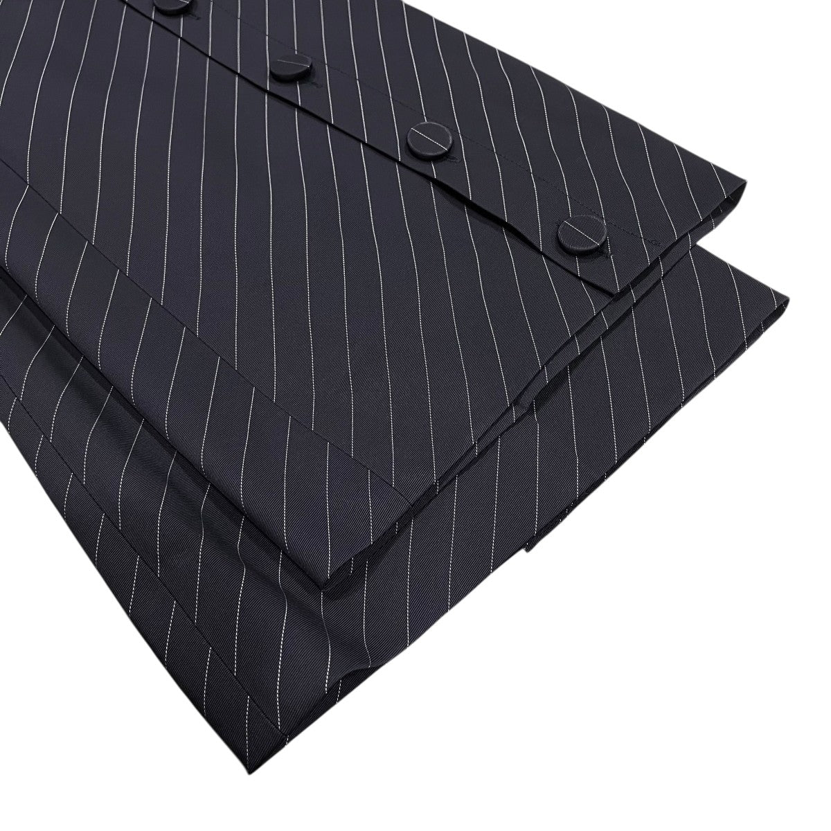 TRIPED BUTTON—UP TROUSERSストライプスラックスKS2601065