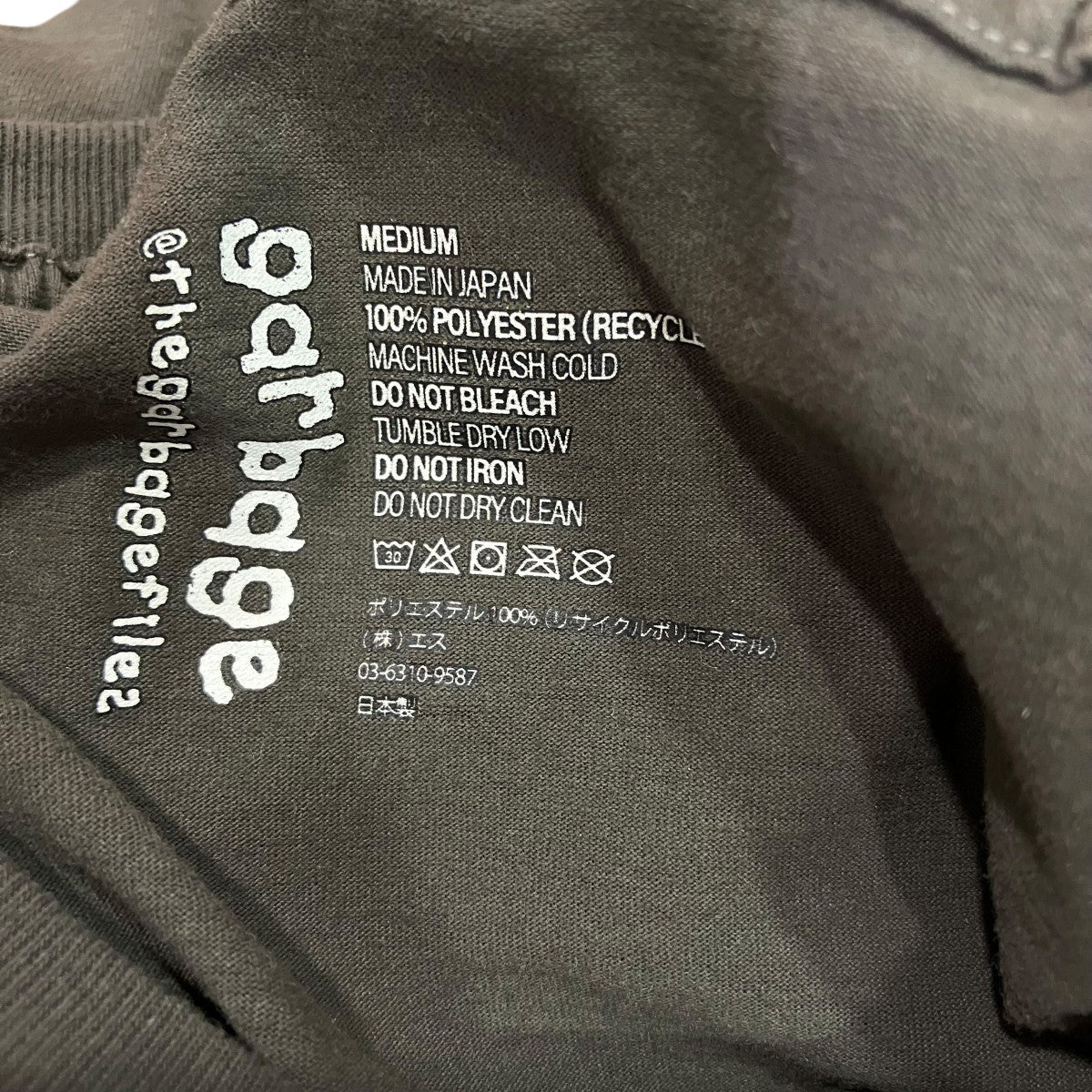GARBAGE 25SSPOCKET TEE BIG PEACEポケットTシャツ 古着・中古-4枚目のアイテム画像