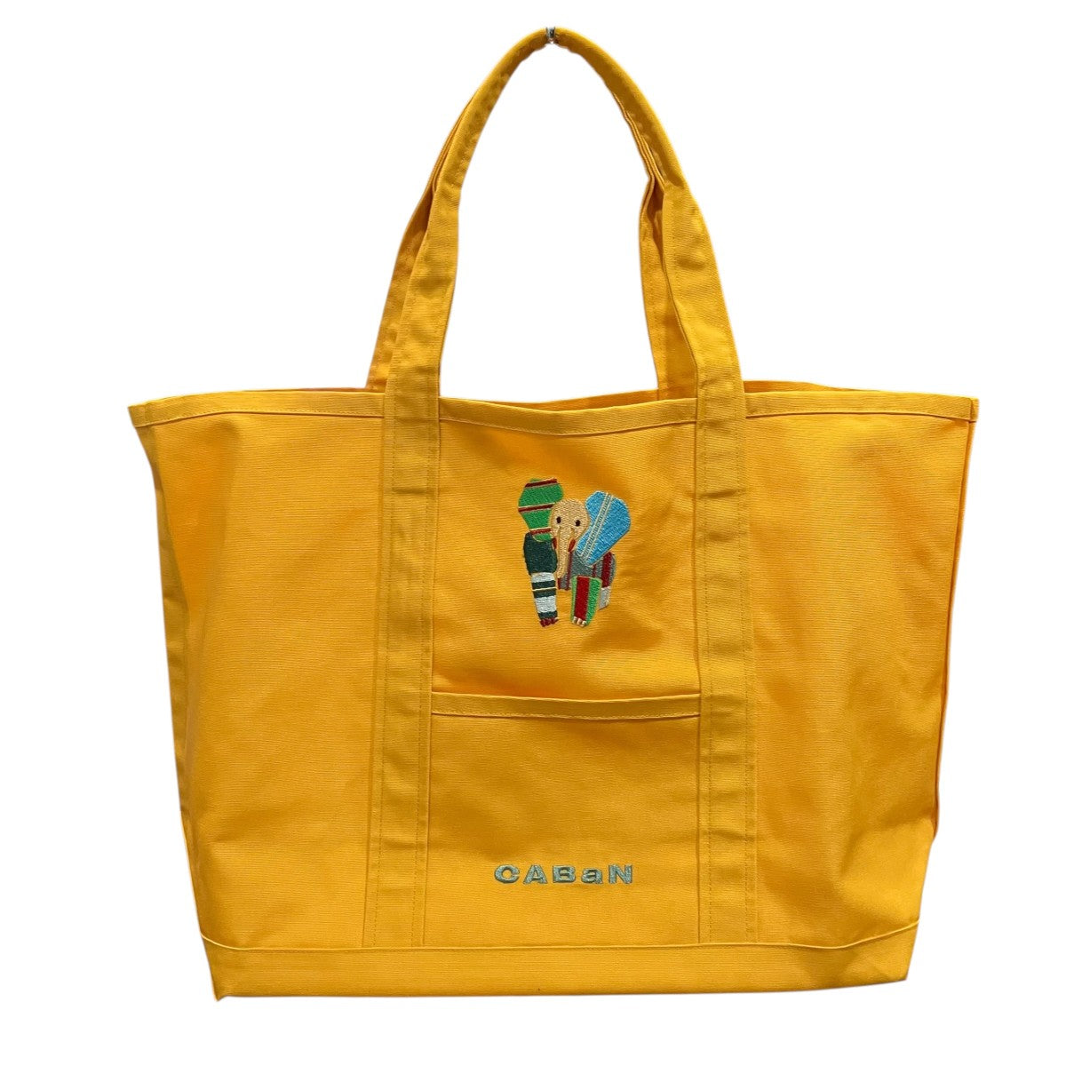 26SSElephant刺繍 プレイフルトートバッグトートバッグ59-13-61-13001