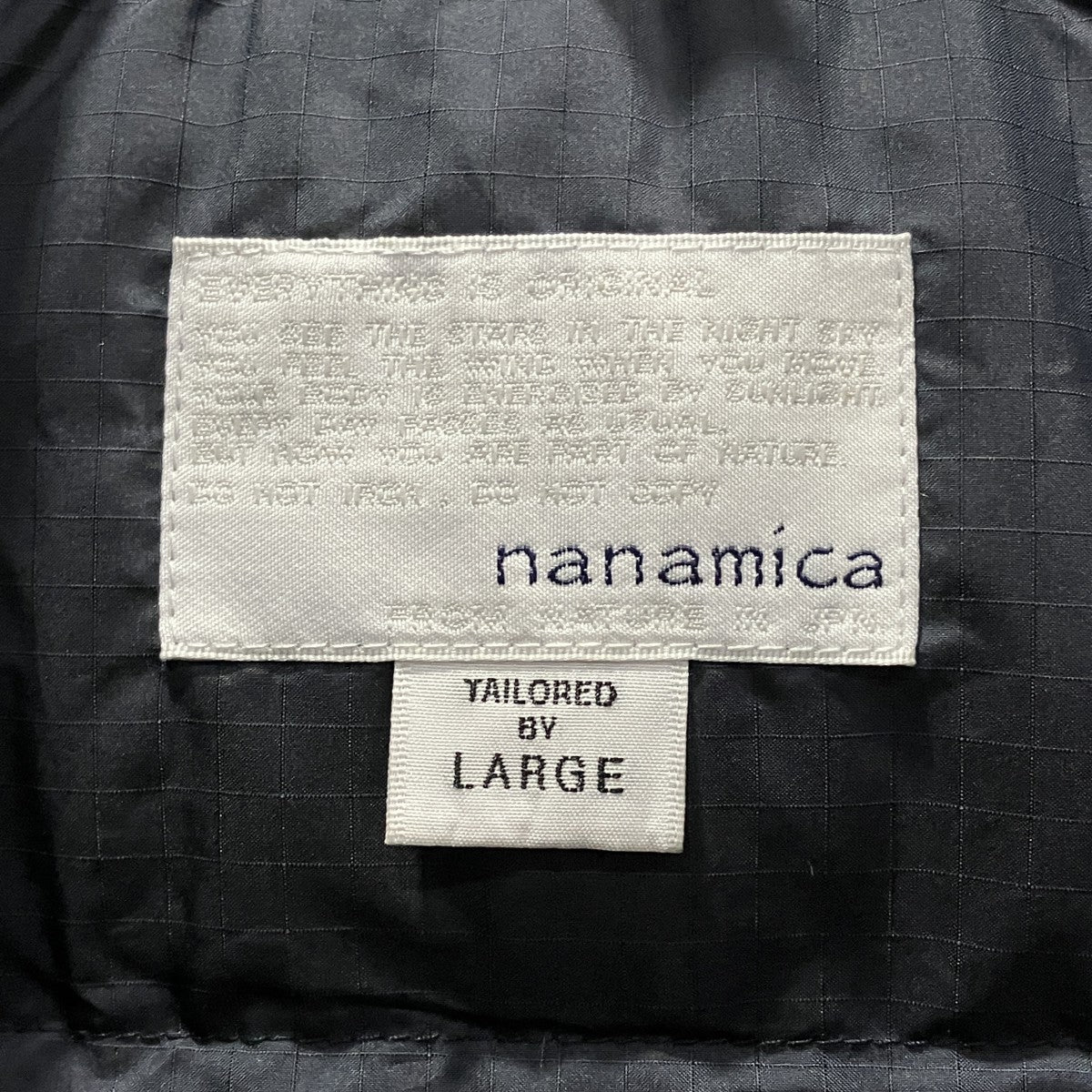 nanamica GORE-TEX Short Down JacketダウンジャケットS25FA058 古着・中古-6枚目のアイテム画像
