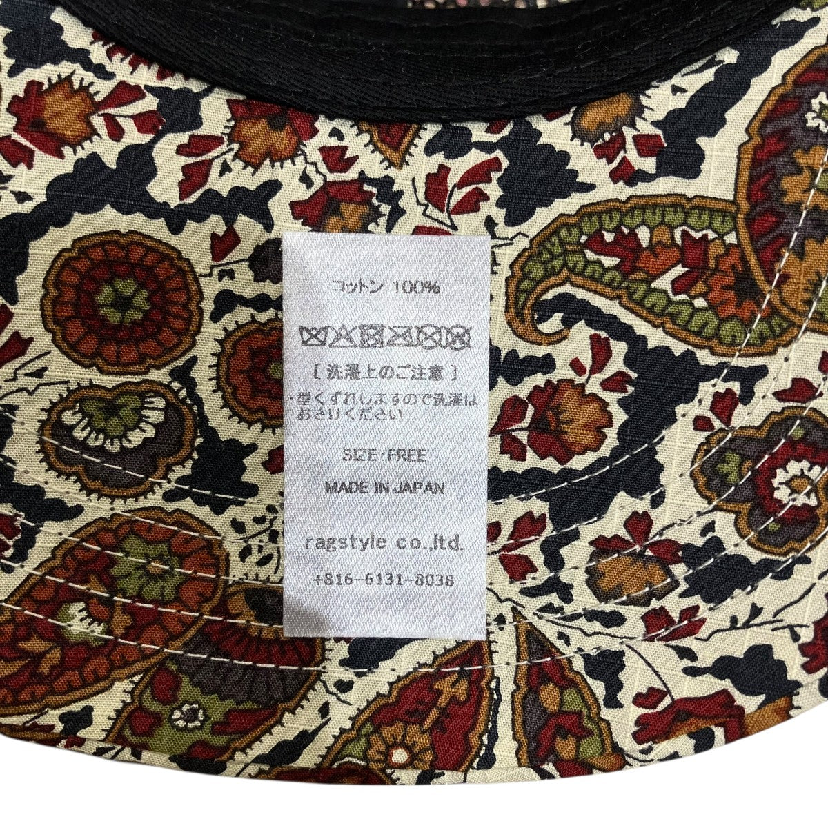 tokishirazu ペイズリー柄キャップ 古着・中古-6枚目のアイテム画像