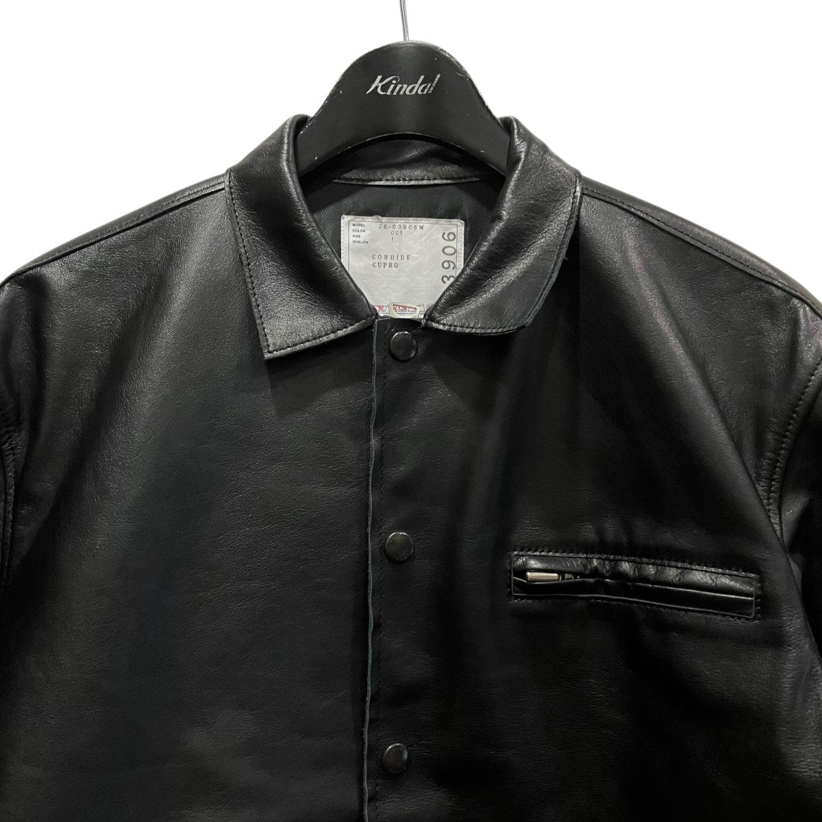 sacai(サカイ) 26SSLeather Blousonレザージャケット26-03906M 26