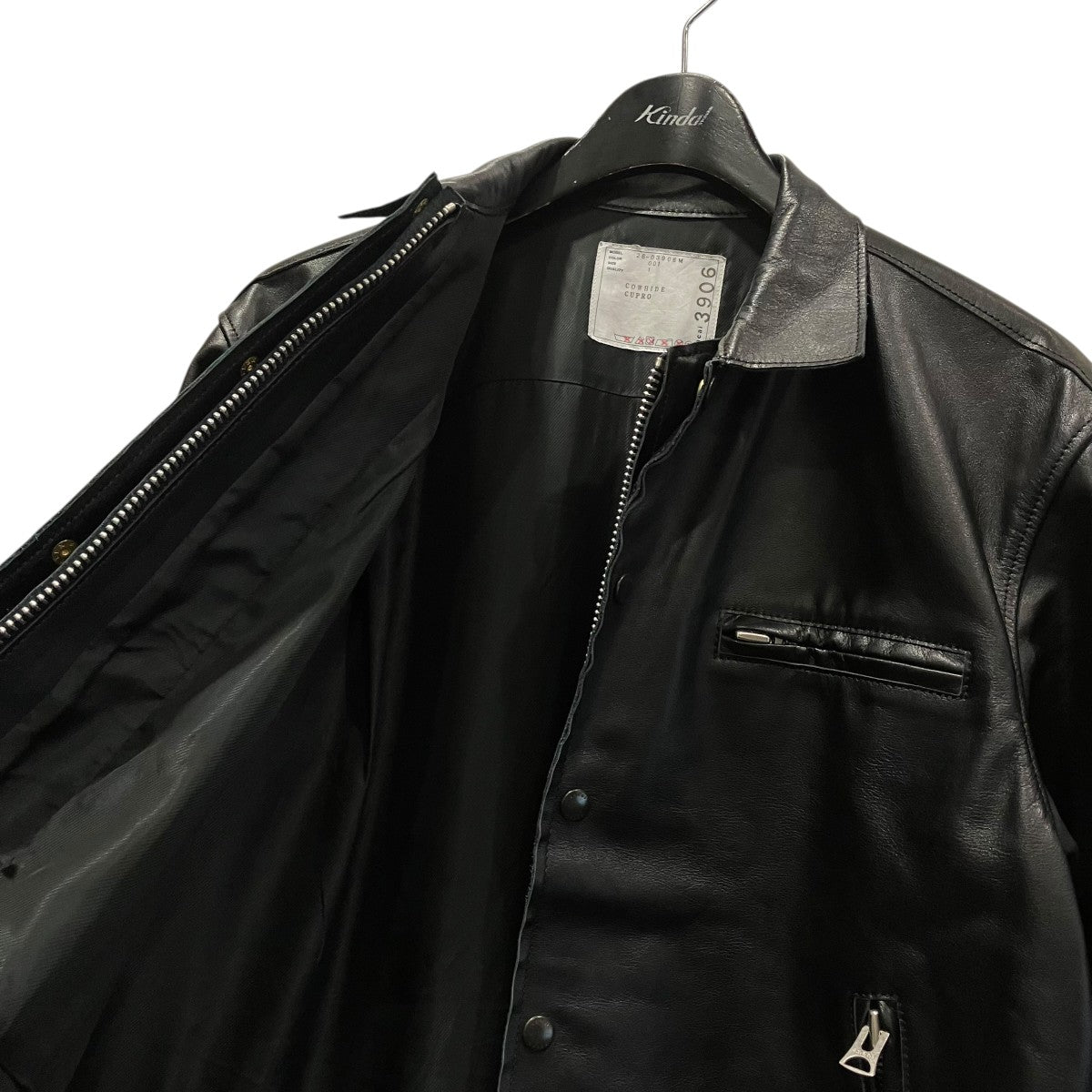26SSLeather Blousonレザージャケット26-03906M