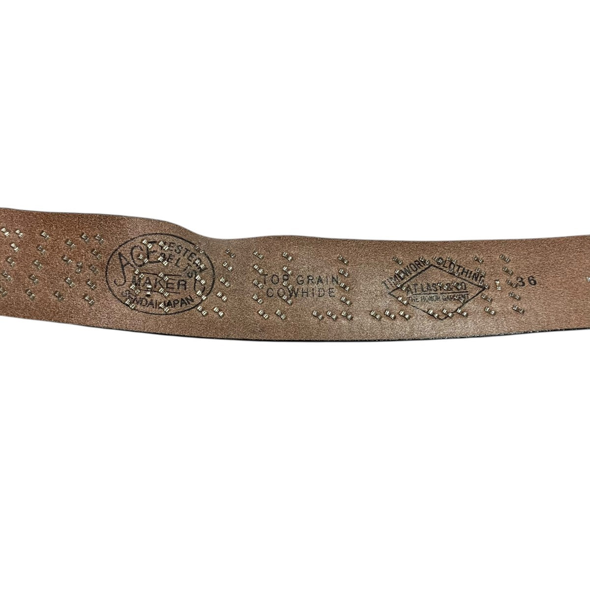 ATLAST ＆ CO×ACE WESTERN BELT ウエスタンベルト 古着・中古-8枚目のアイテム画像