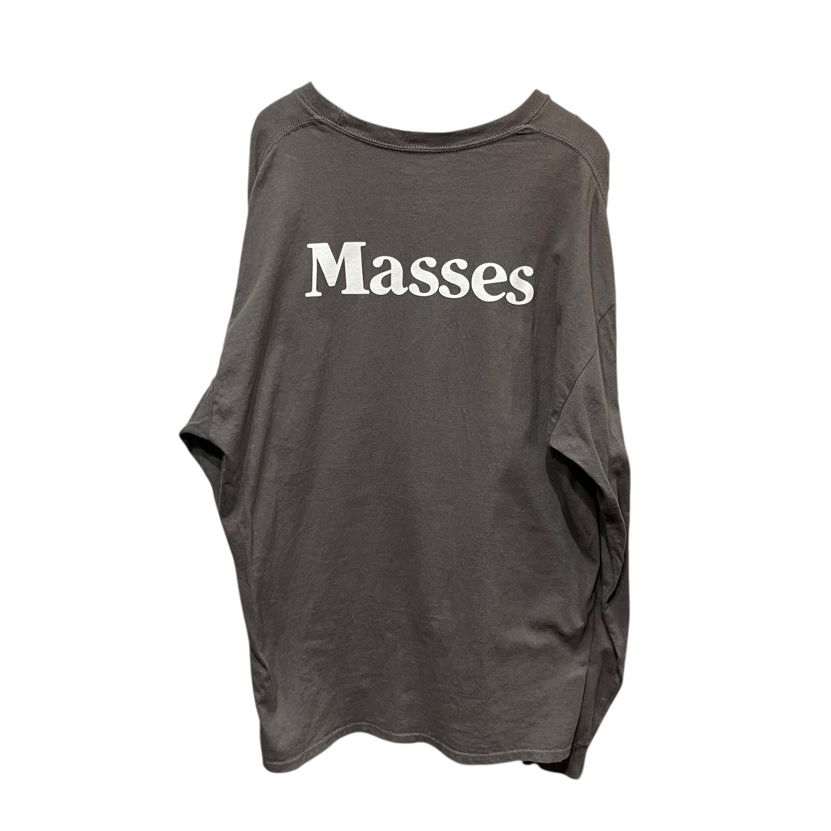 MASSES T-SHIRT L S CROSS SNEAK長袖Tシャツ 古着・中古-2枚目のアイテム画像