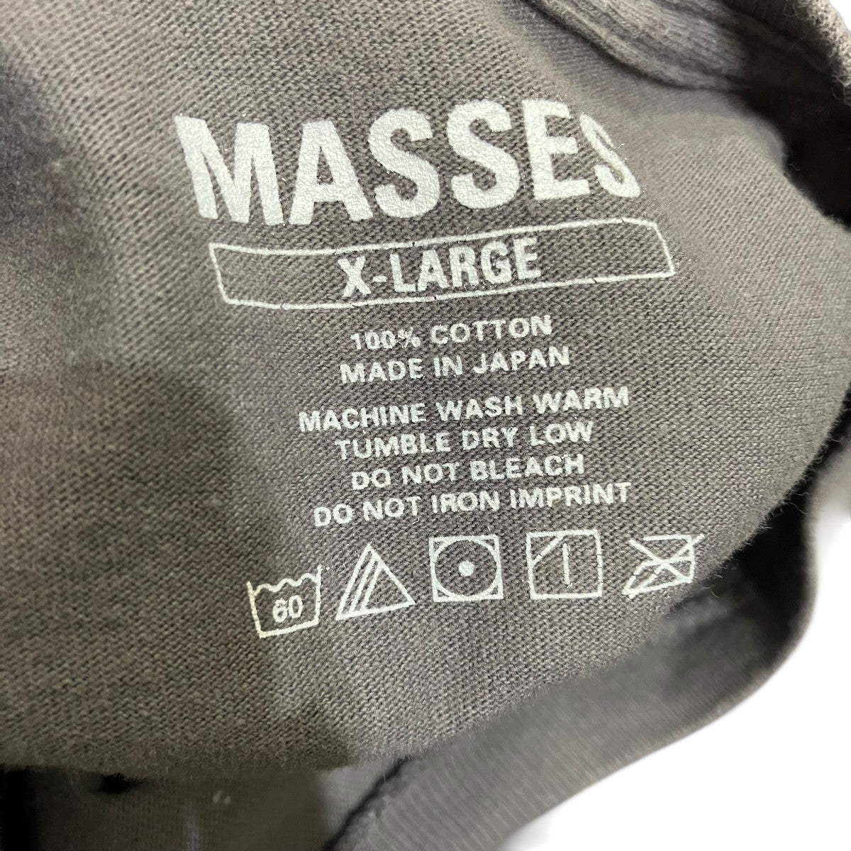 MASSES T-SHIRT L S CROSS SNEAK長袖Tシャツ 古着・中古-5枚目のアイテム画像