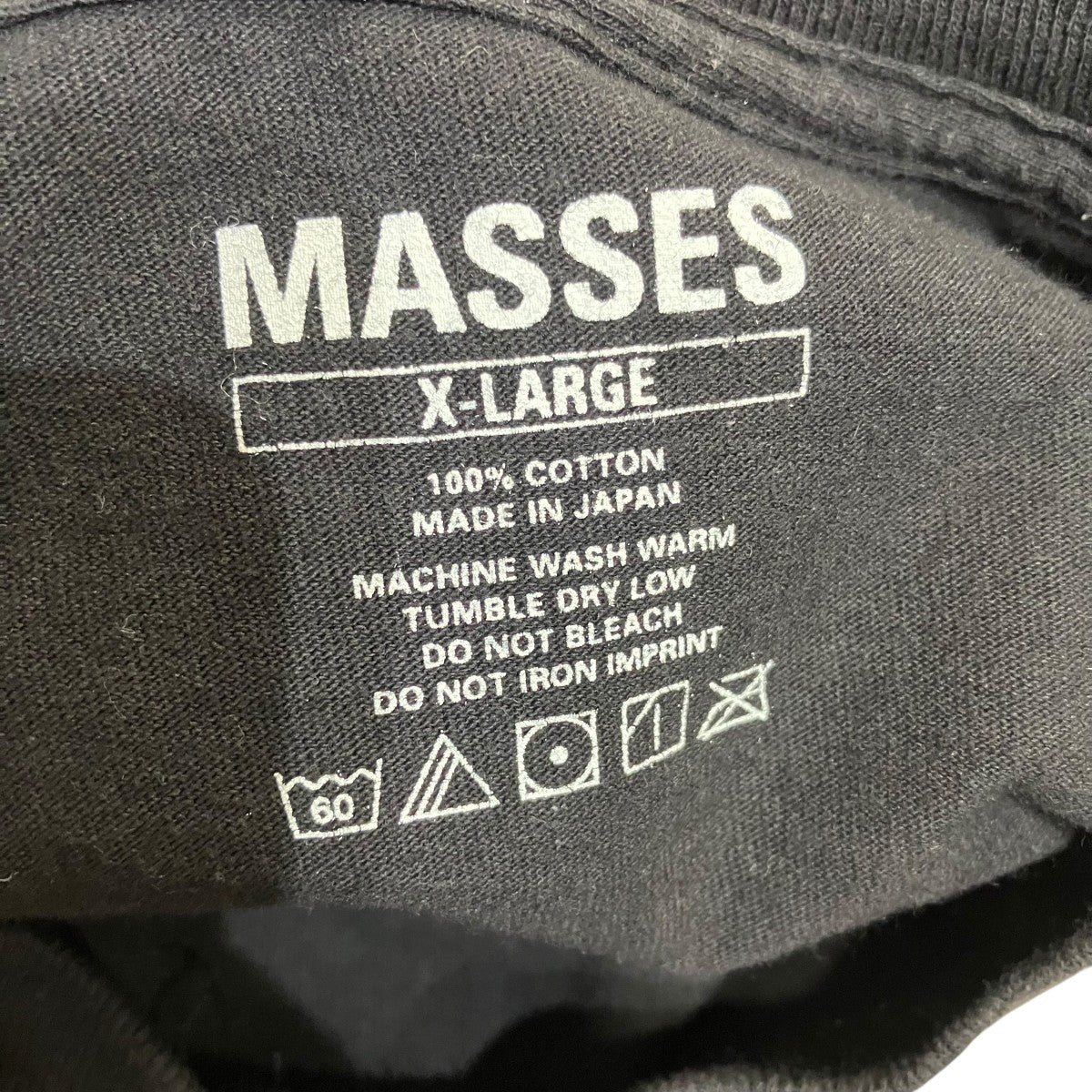 MASSES T-SHIRT L S CROSS SNEAKロングスリーブTシャツ 古着・中古-5枚目のアイテム画像