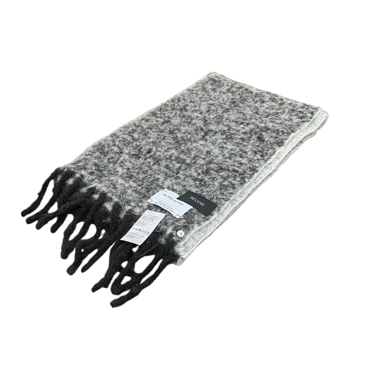 WOOLLY SCARFアルパカフリンジマフラー