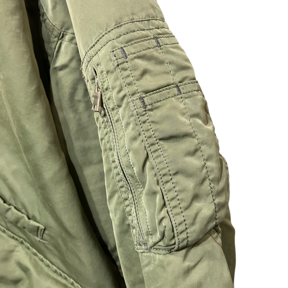 ANCELLM×WISM FADED BOMBER JACKET EXボンバージャケットACW-13 古着・中古-4枚目のアイテム画像