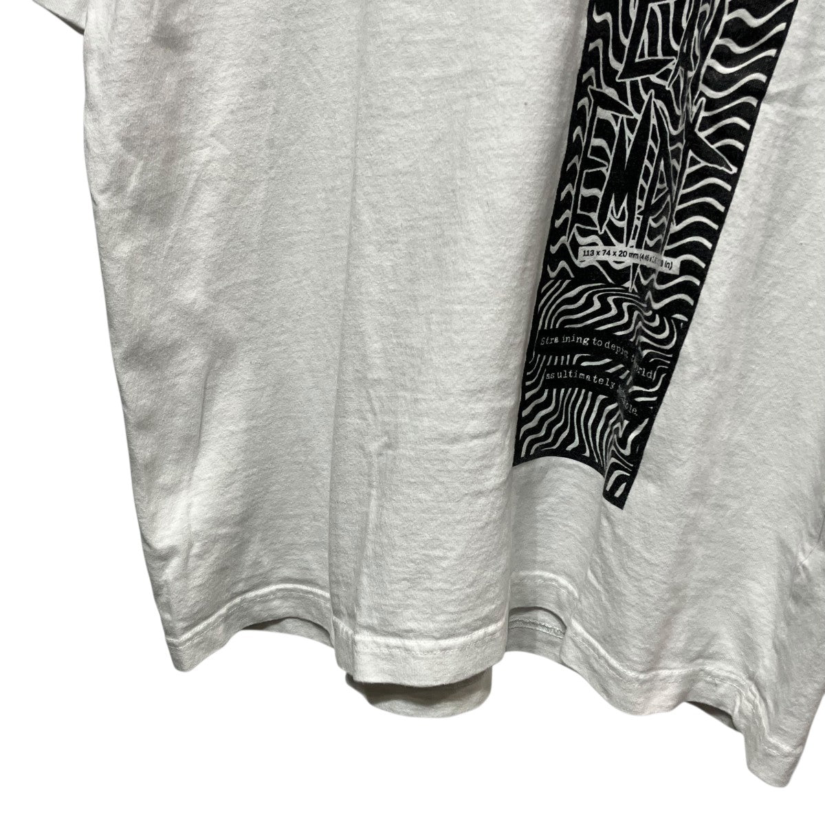 C．E JUSTIFIABLE TプリントTシャツ 古着・中古-4枚目のアイテム画像