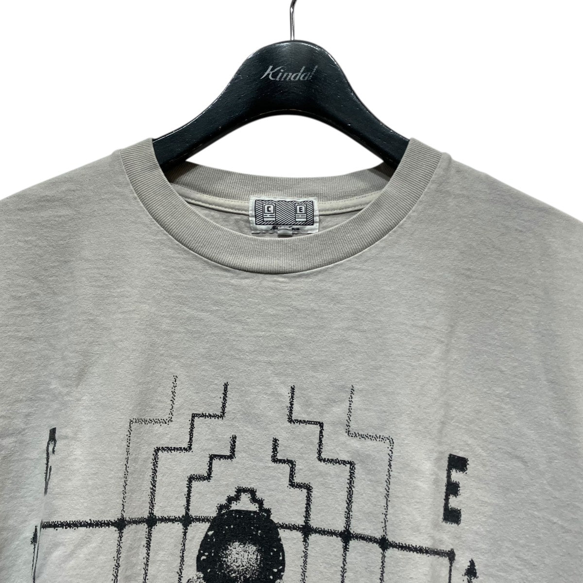 C．E OVERDYE CAUSE AND EFFECT TプリントTシャツ 古着・中古-3枚目のアイテム画像