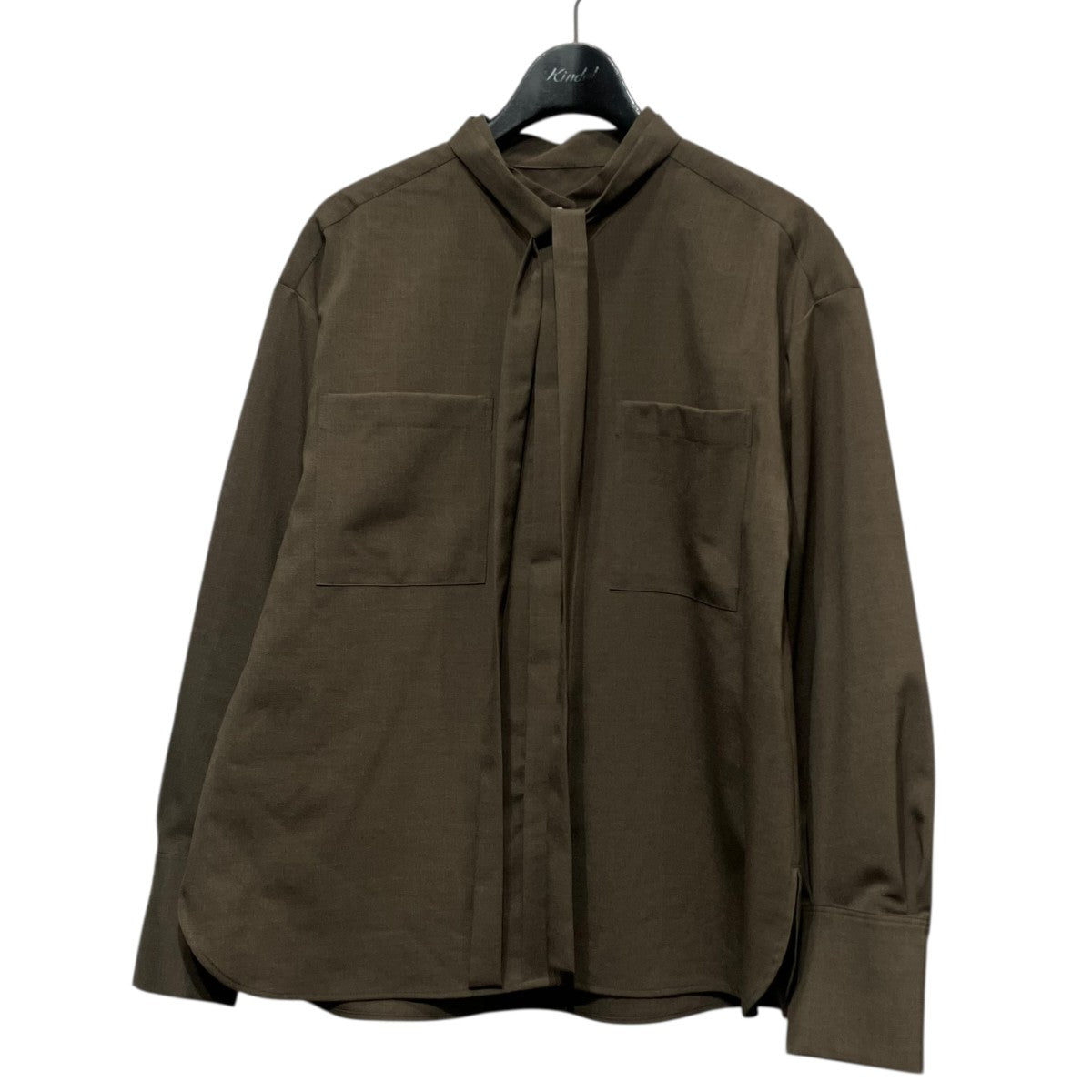 N．O．R．C ウォッシャブル2WAYバンドカラーシャツ6854200 古着・中古-1枚目のアイテム画像