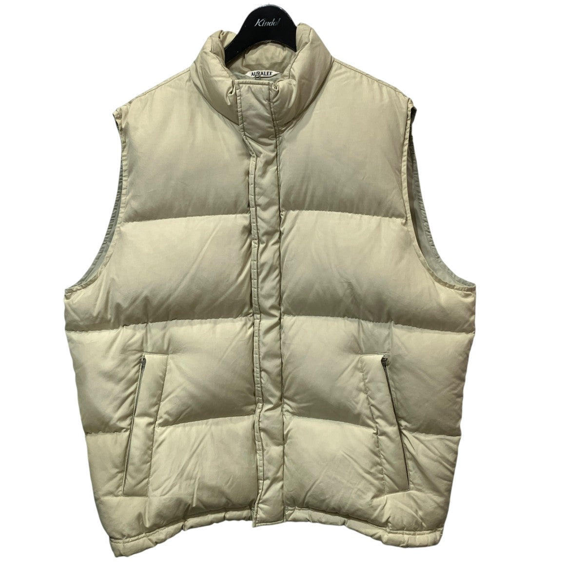 22AWSUVIN HIGH COUNT CLOTH DOWN VESTダウンベストA22AV01SV