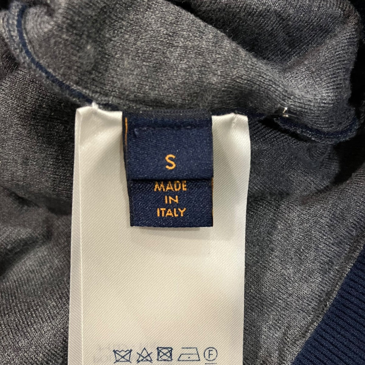 LOUIS VUITTON ドロップニードル モノグラム ニットジャケットRM202Q TBU HIN50W 古着・中古-6枚目のアイテム画像