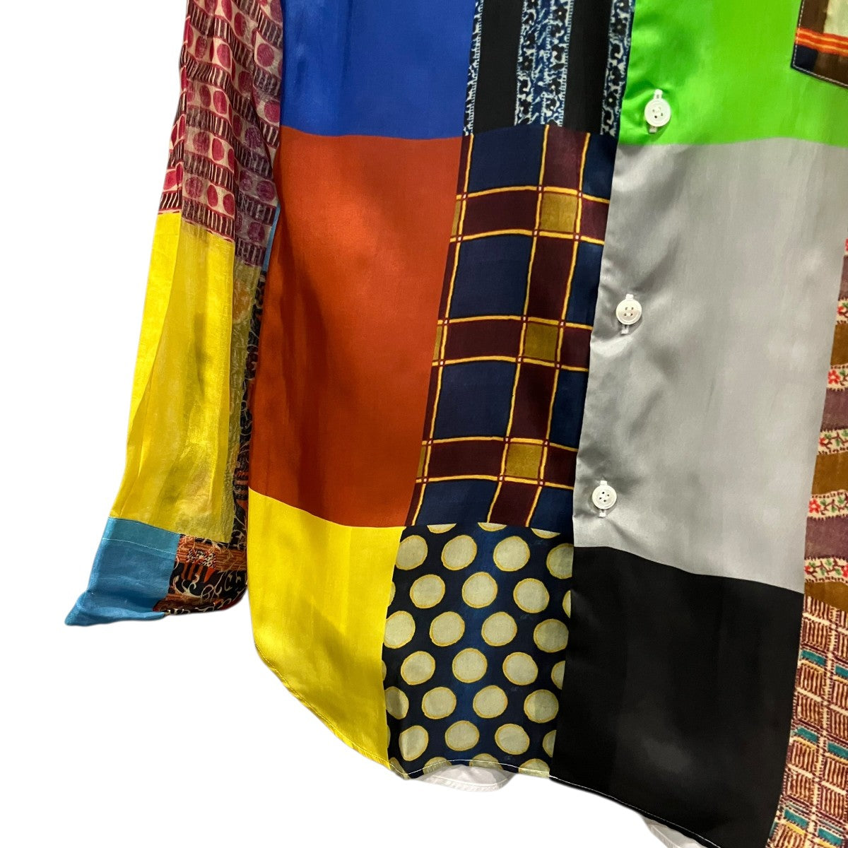 トリココムデギャルソン　パッチワークロング ワンピース tricot COMME des GARCONS(トリココムデギャルソン) パッチワーク