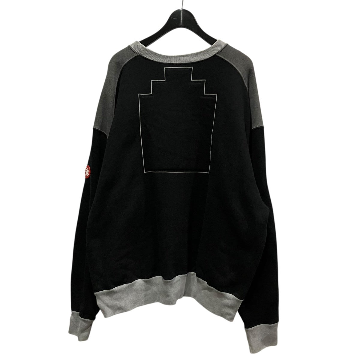 PANEL SHOULDER CREW NECKパネル切替スウェット