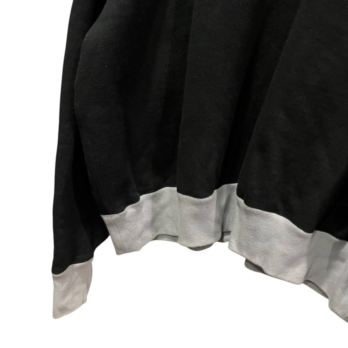 PANEL SHOULDER CREW NECKパネル切替スウェット