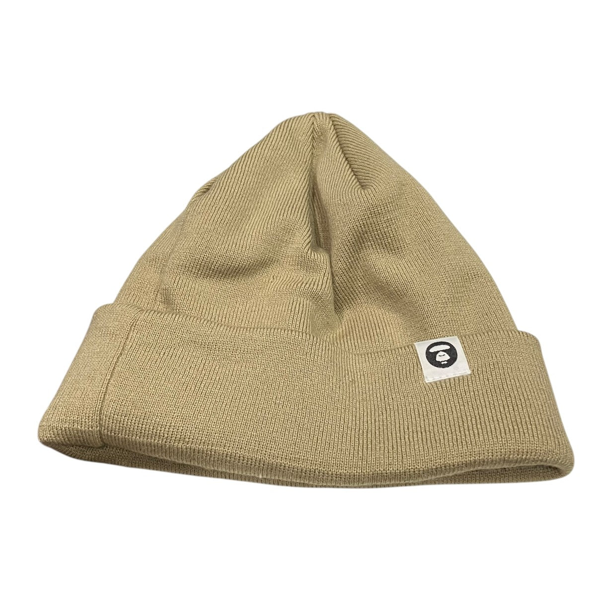 A BATHING APE Moonface logo beanieニットキャップ ビーニーAAPHTM5232XXN 古着・中古-4枚目のアイテム画像