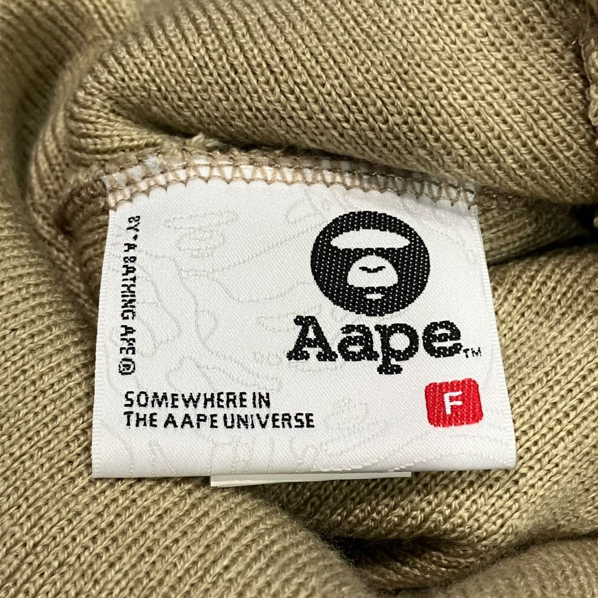 A BATHING APE Moonface logo beanieニットキャップ ビーニーAAPHTM5232XXN 古着・中古-5枚目のアイテム画像
