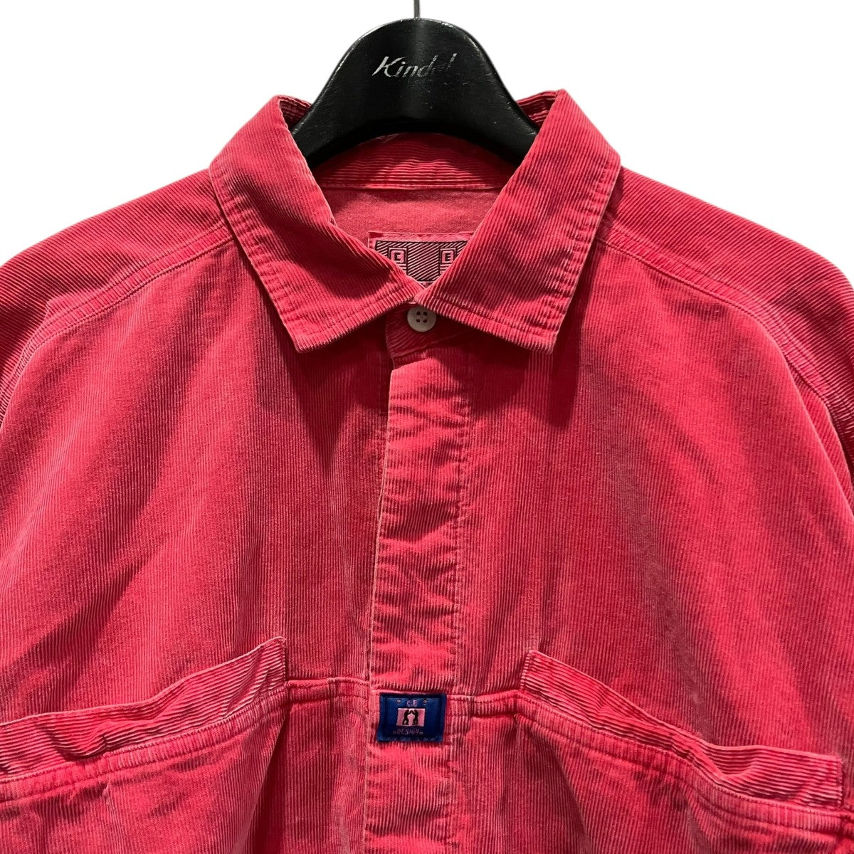 OVERDYE CORD DESIGN BIG SHIRTコーデュロイシャツCES22SH04