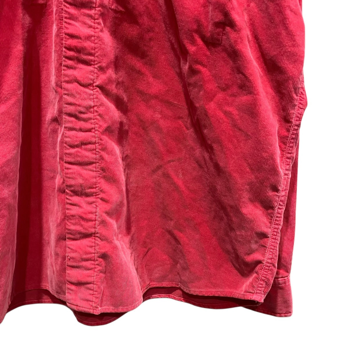 OVERDYE CORD DESIGN BIG SHIRTコーデュロイシャツCES22SH04