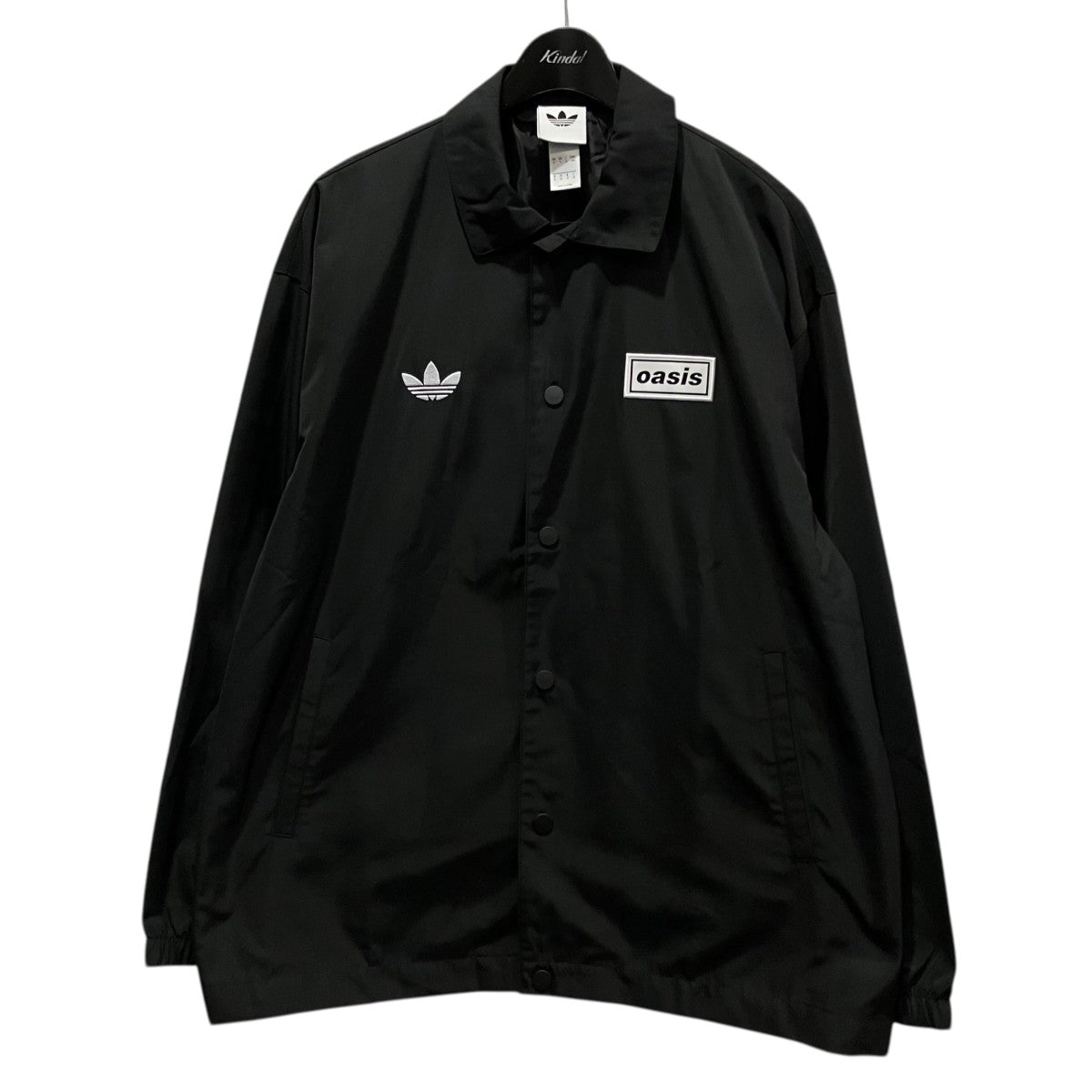 adidas originals×oasis コーチジャケットKT3464 古着・中古-1枚目のアイテム画像