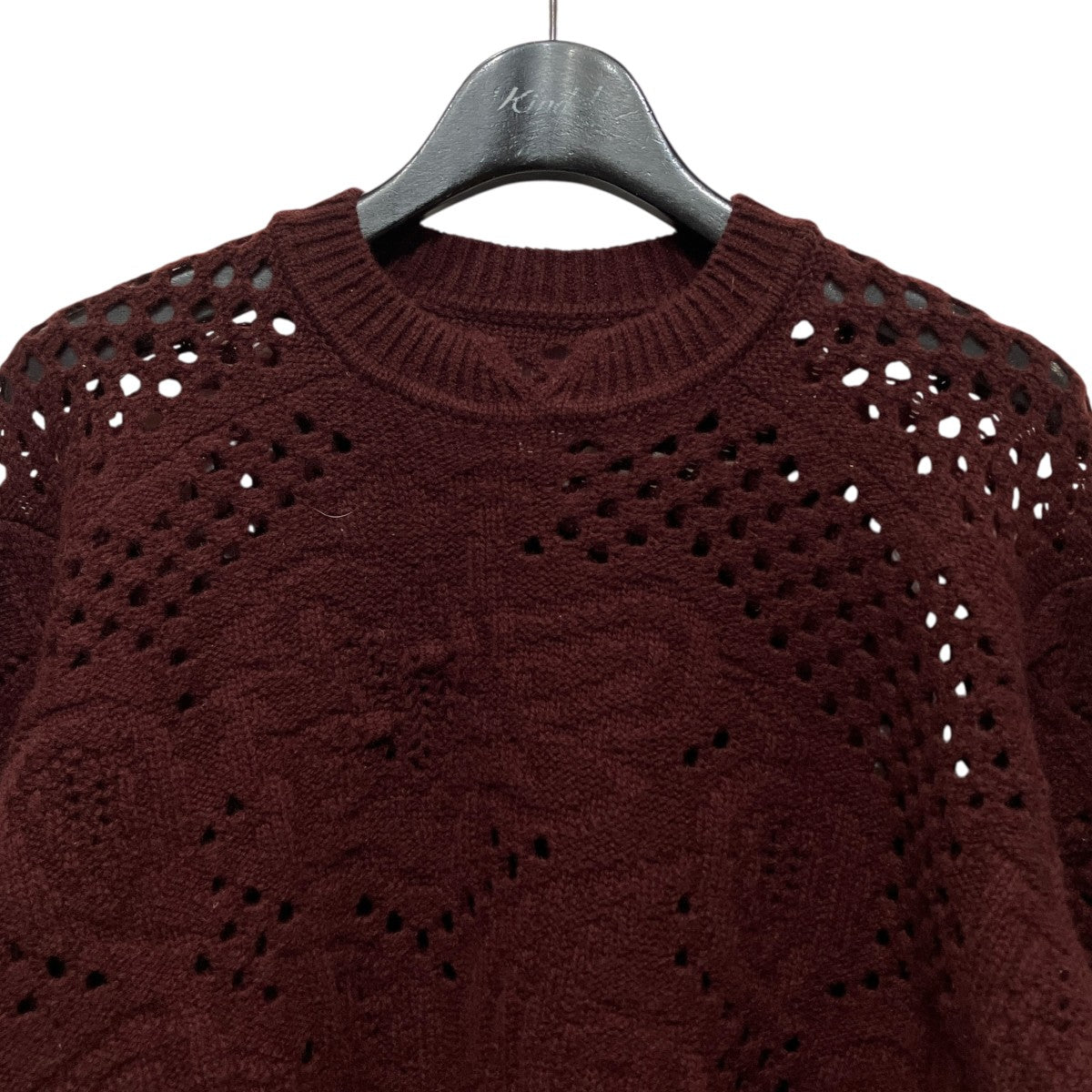 Multi Pattern Low Gauge Knitted TopローゲージニットMM25FW-KN091