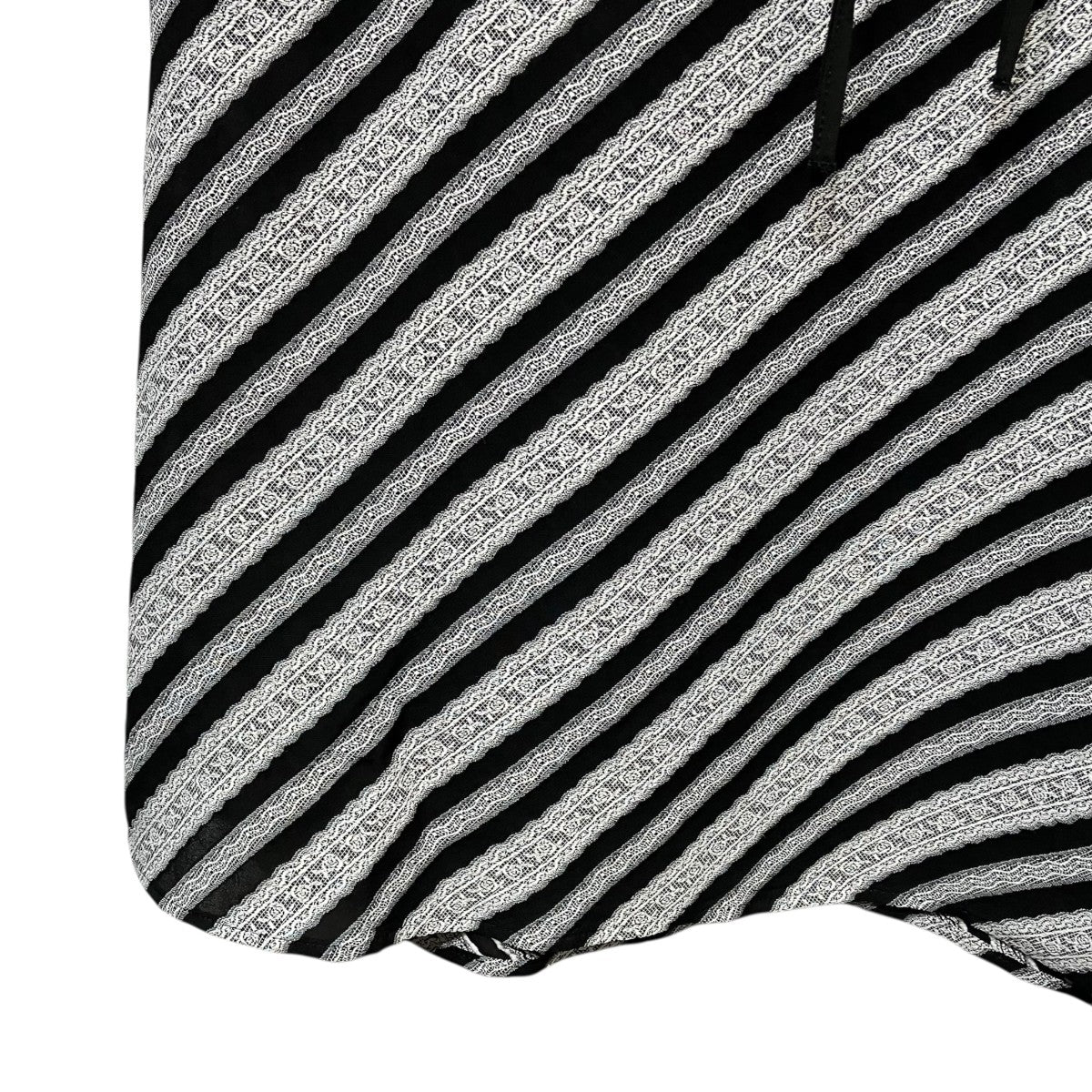 FETICO LACE JAQUARD STRIPE TOPレースジャガードストライプノースリーブカットソーFTC254-0104A 古着・中古-4枚目のアイテム画像