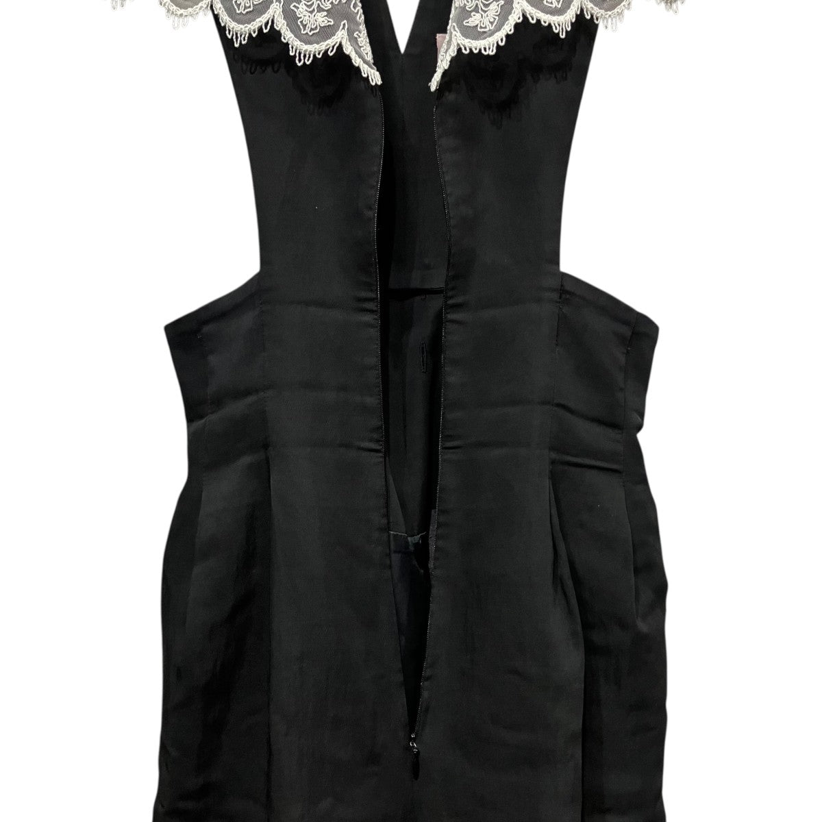 フェティコ　FETICO ジャンプスーツオーバーオールシースルー FETICO(フェティコ) EMBROIDERY COLLAR JUMPSUITジャンプスーツFTC232