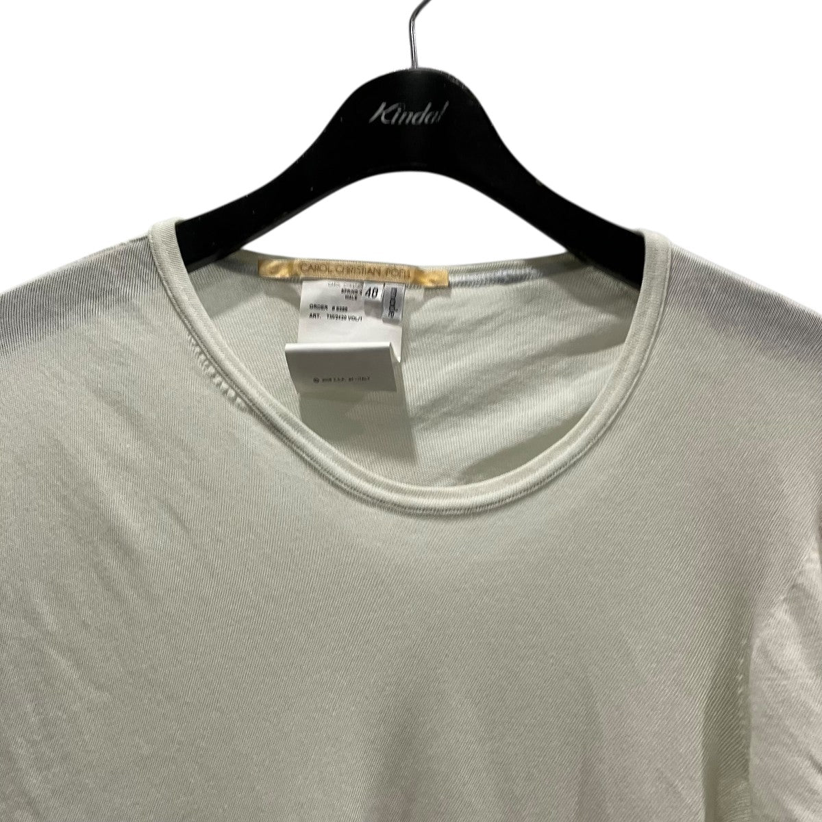 Carol Christian Poell 半袖Tシャツ 古着・中古-3枚目のアイテム画像