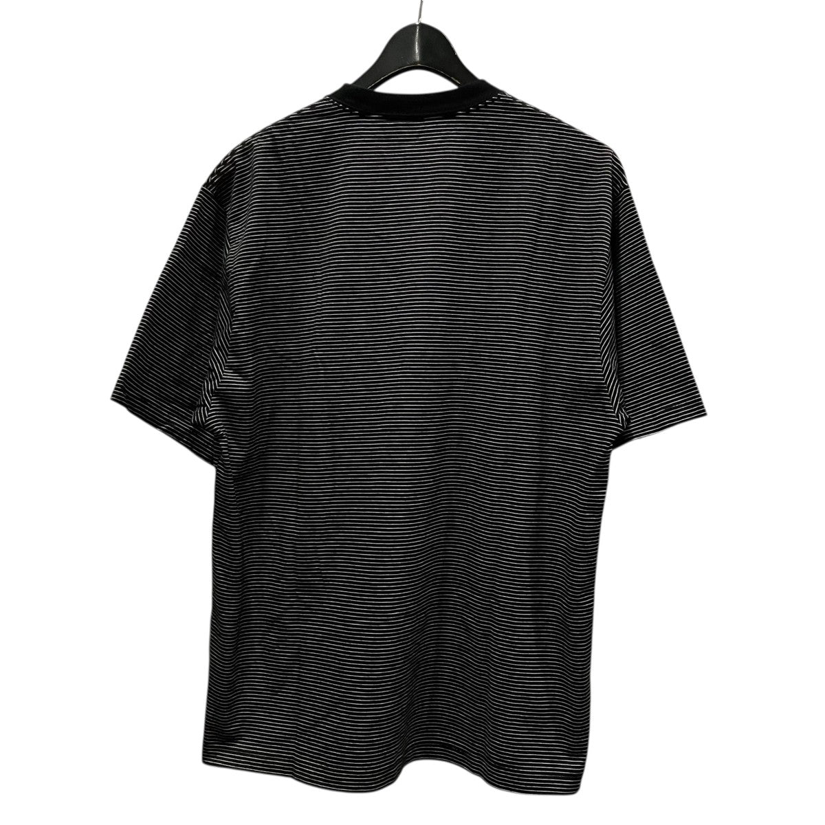 ENNOY(エンノイ) ロゴ刺繍ボーダーTシャツSS23BRENCT05AM