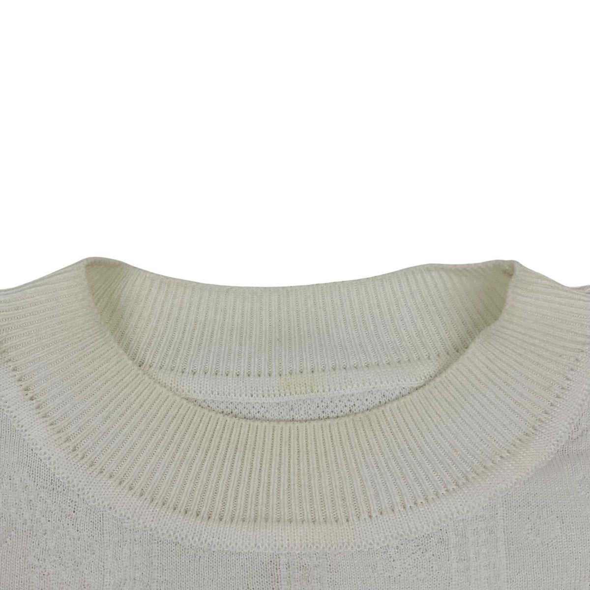 mame kurogouchi Floral Jacquard Knitted TopジャガードニットMM23PF-KN717 古着・中古-5枚目のアイテム画像