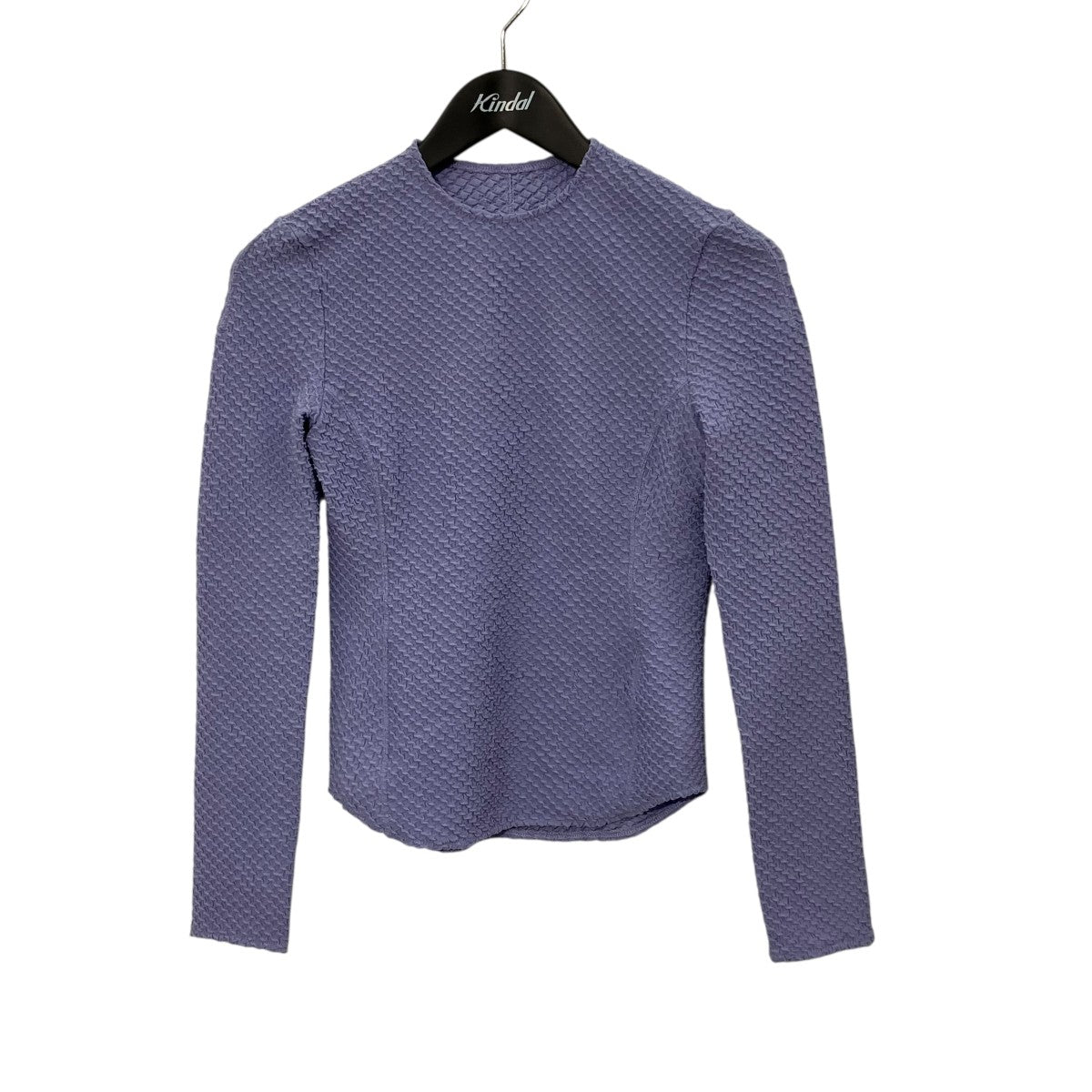 Shirring Jersey Jacquard TopプルオーバーニットMM24SS-JS014