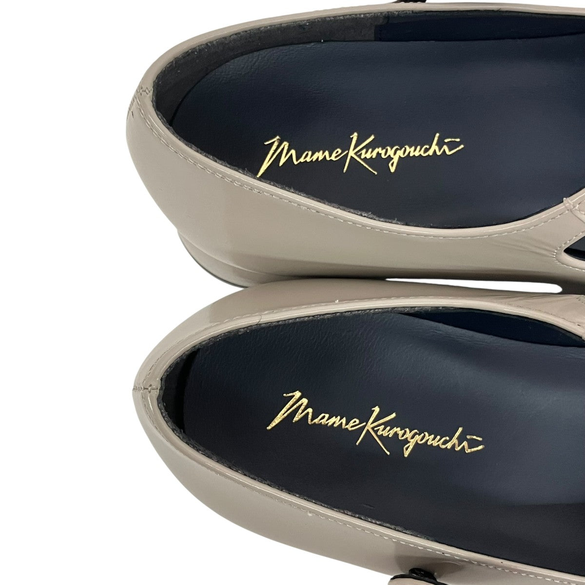 mame kurogouchi Square Toe In-Step Strap HeelsスクエアトゥサンダルMM24FW-AC307 古着・中古-3枚目のアイテム画像