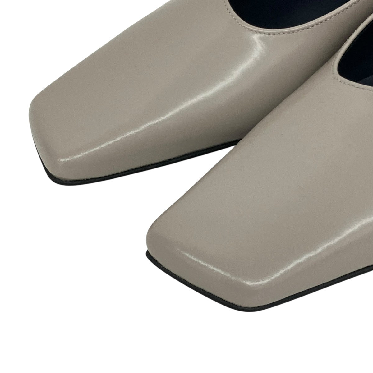 mame kurogouchi Square Toe In-Step Strap HeelsスクエアトゥサンダルMM24FW-AC307 古着・中古-4枚目のアイテム画像