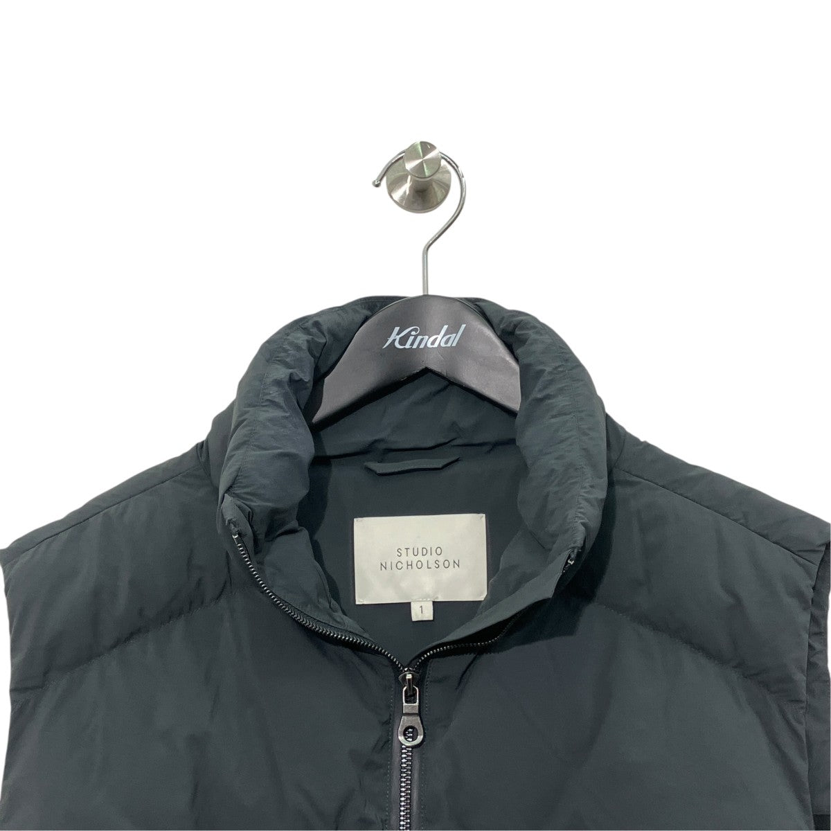 STUDIO NICHOLSON ダウンベスト 古着・中古-3枚目のアイテム画像