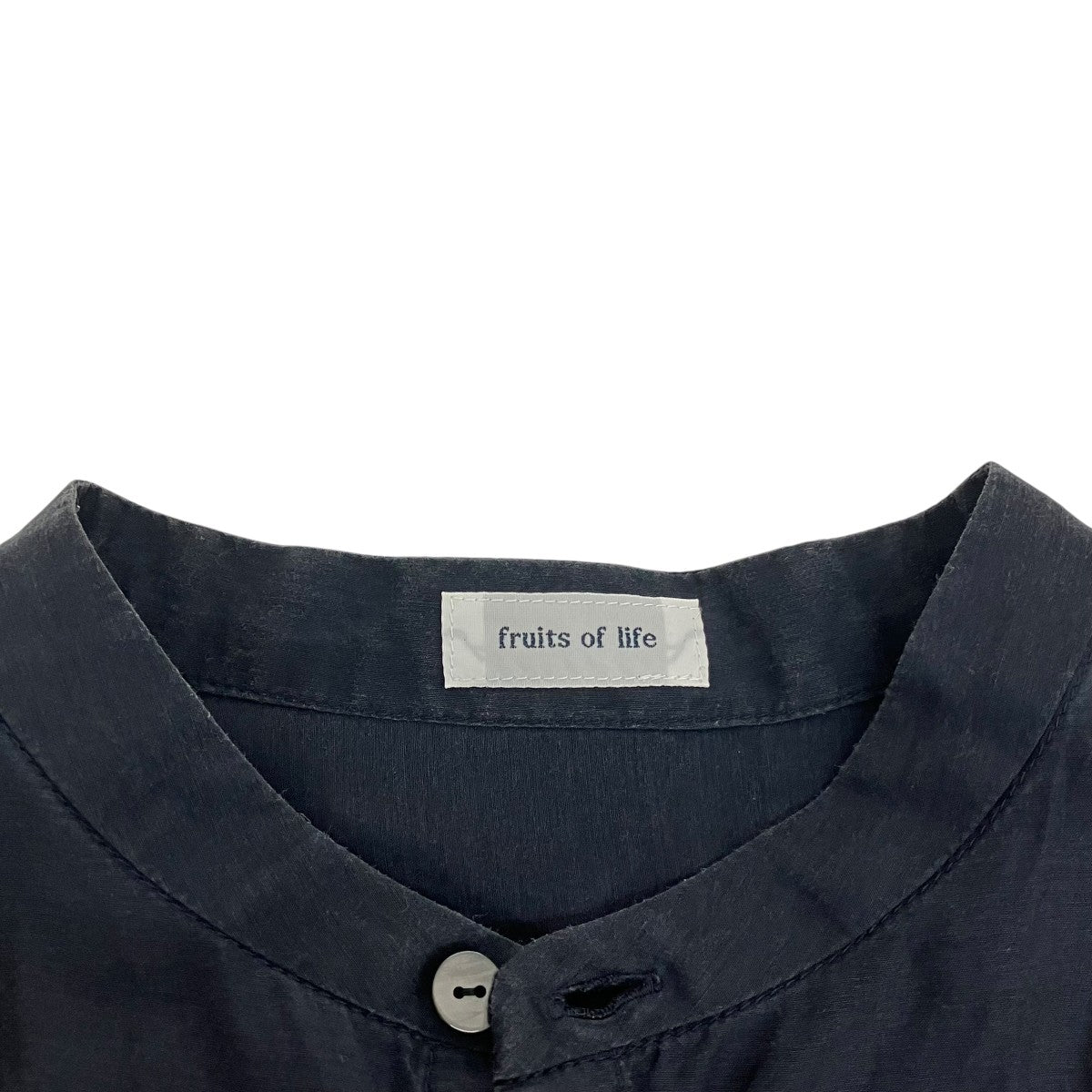 fruits of life コットンシルクシャツワンピース19SS015 古着・中古-5枚目のアイテム画像
