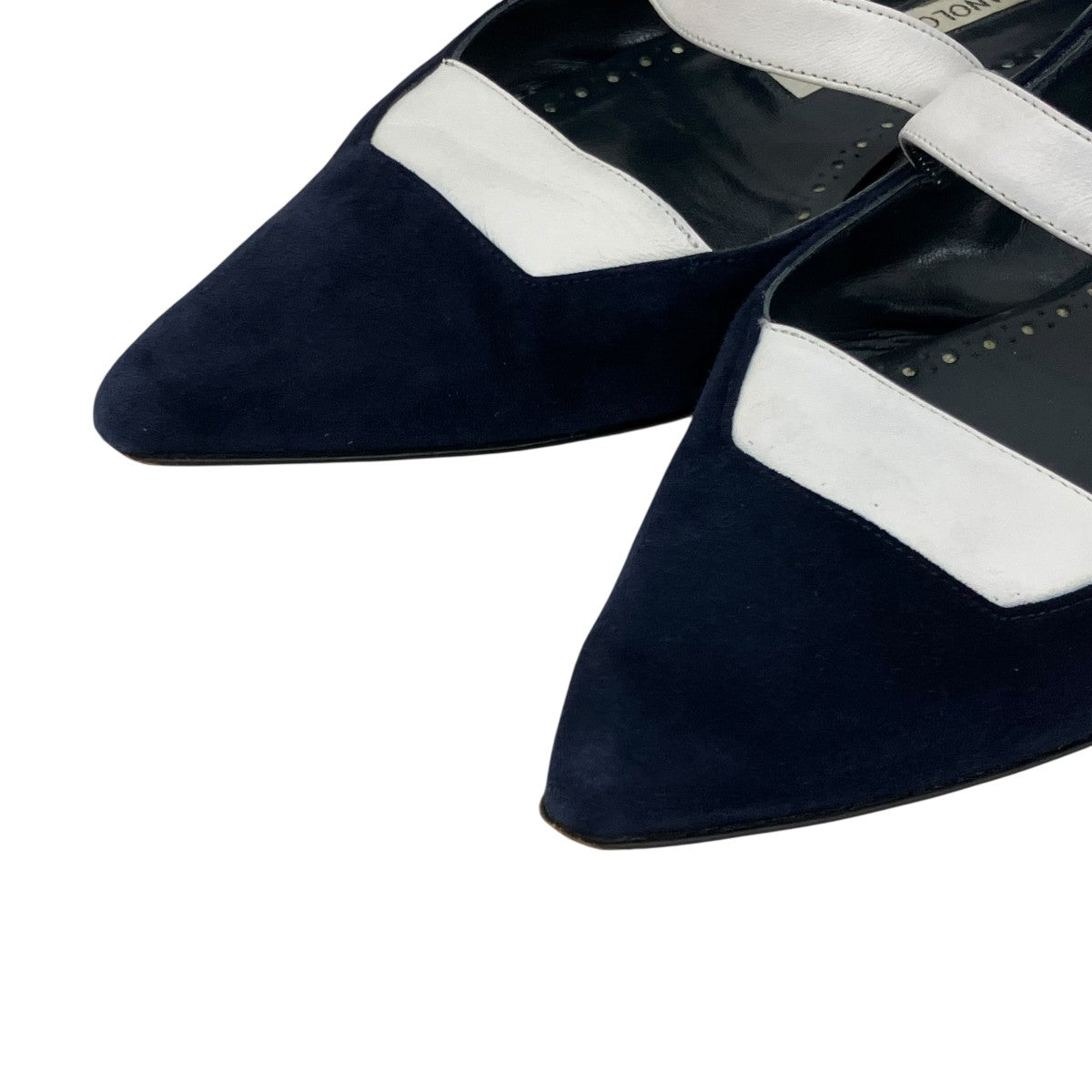 Manolo Blahnik ポインテッドトゥフラットシューズ 古着・中古-5枚目のアイテム画像