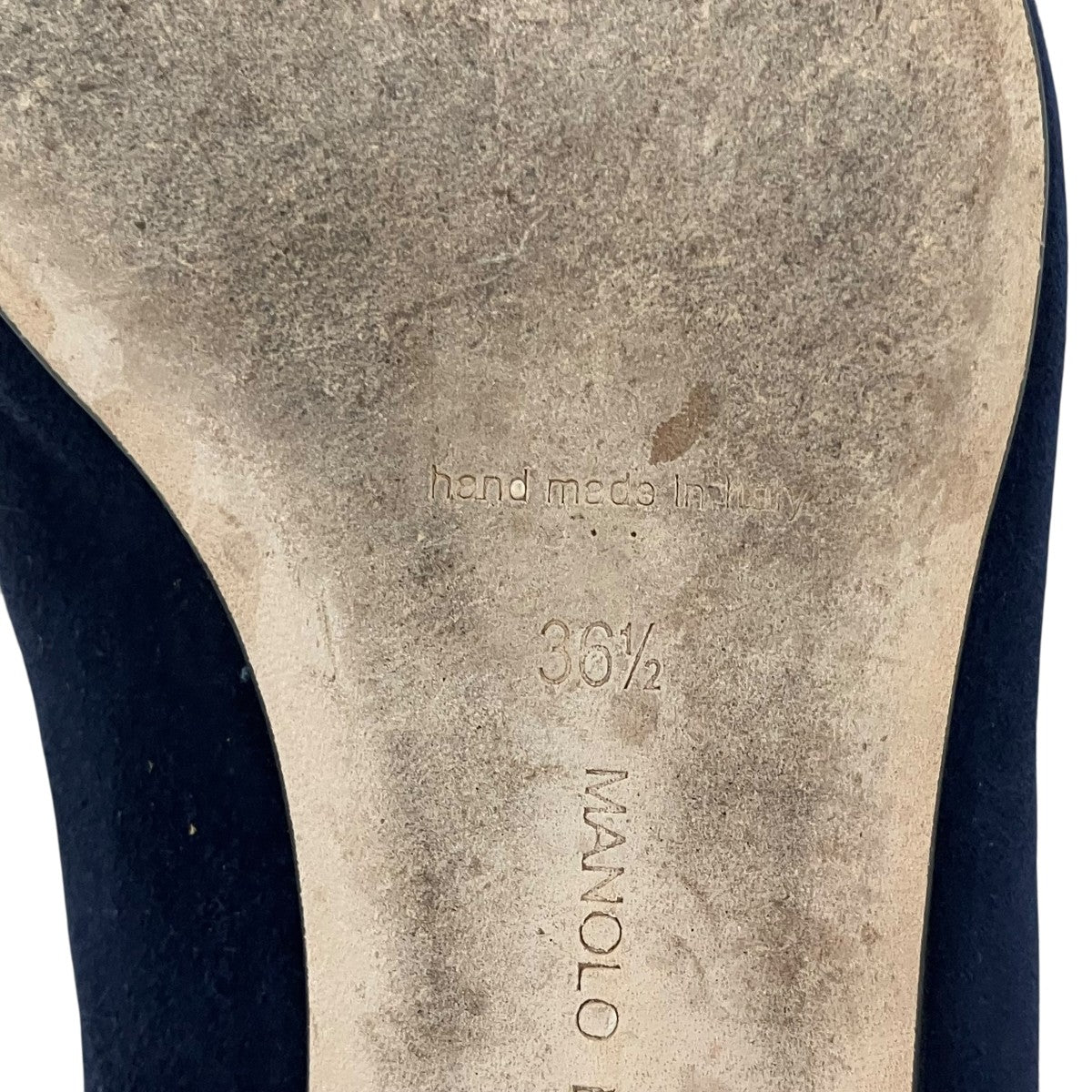 Manolo Blahnik ポインテッドトゥフラットシューズ 古着・中古-9枚目のアイテム画像