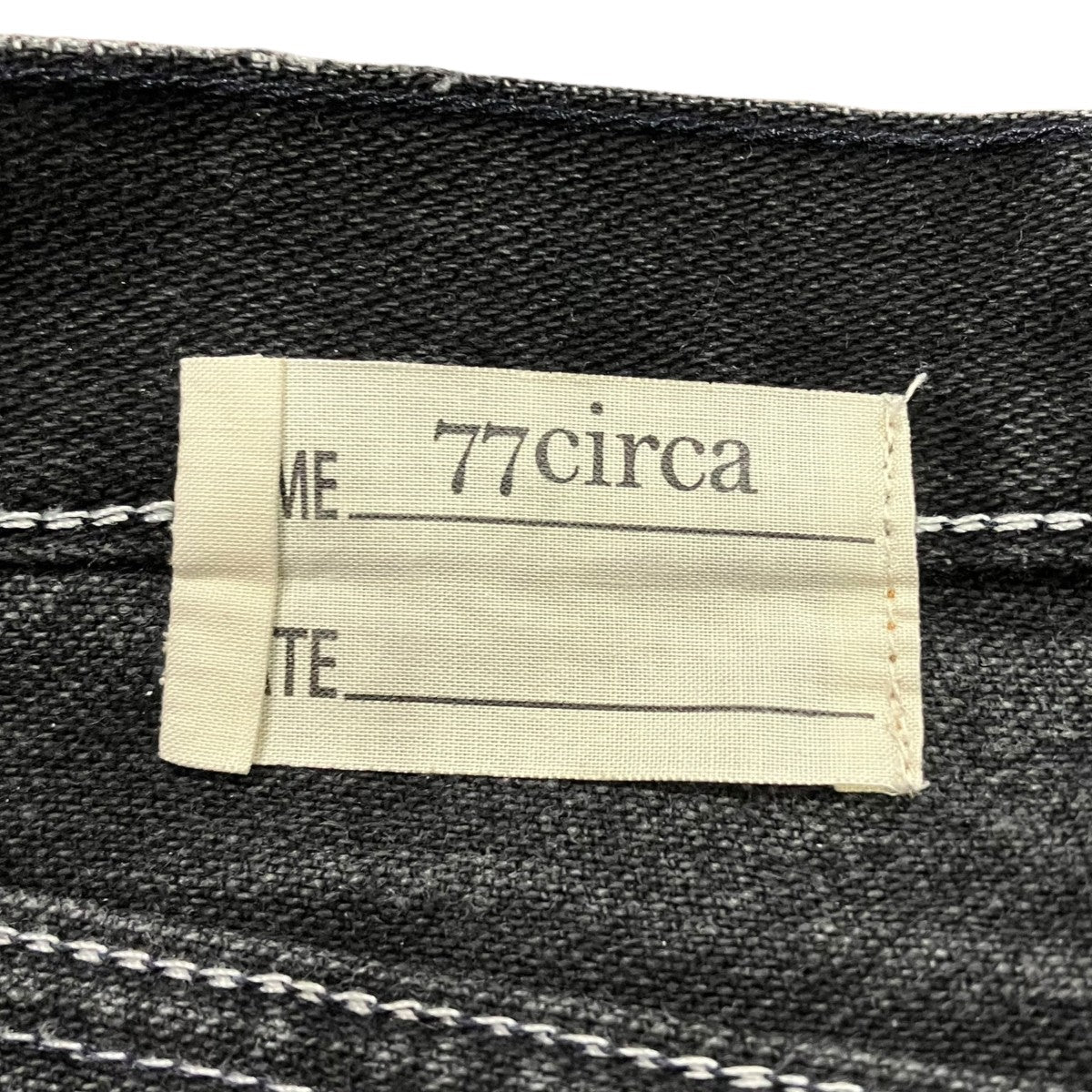 77circa リメイクデニムパンツ 古着・中古-5枚目のアイテム画像